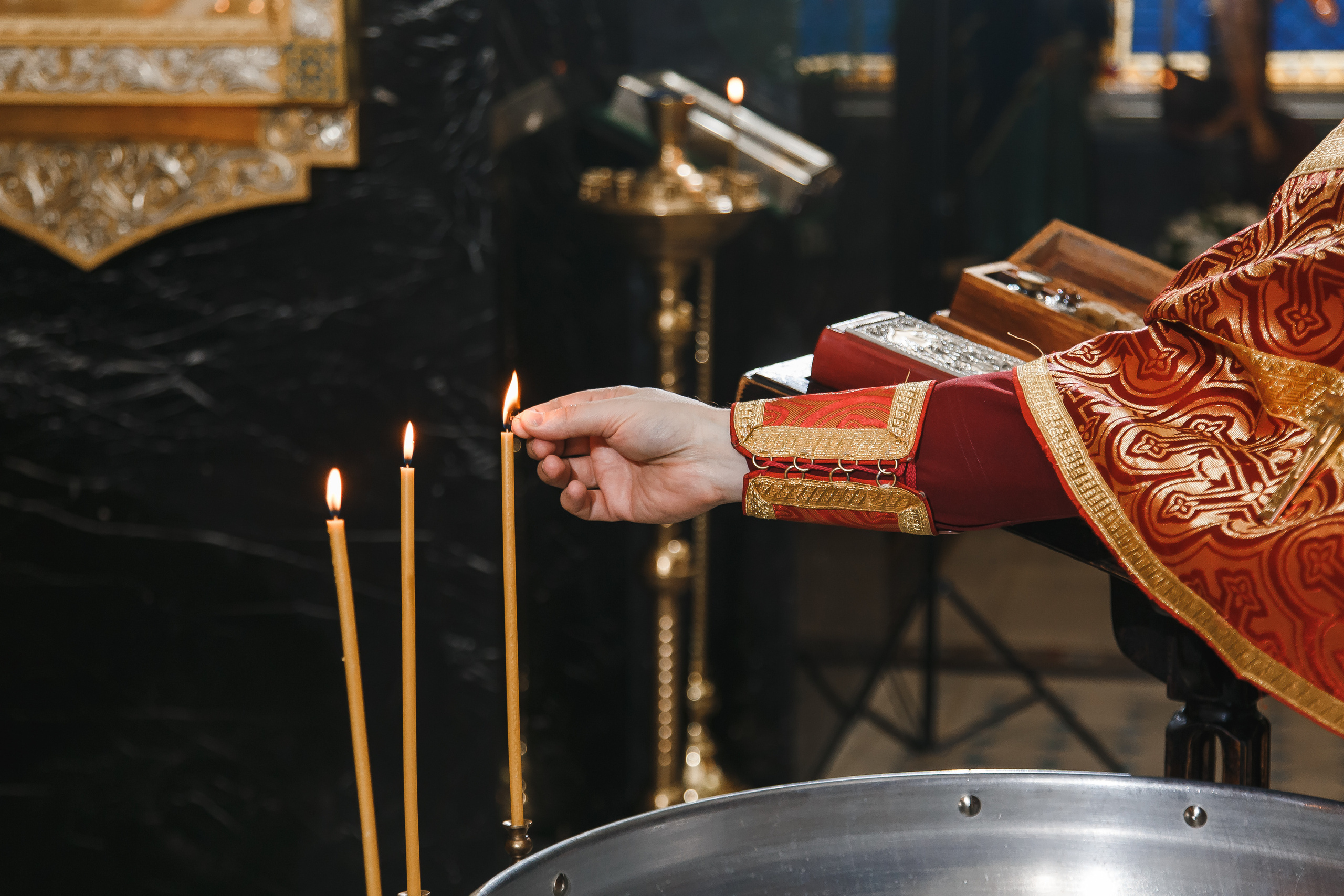 Фотосъемка таинства крещения в СПб