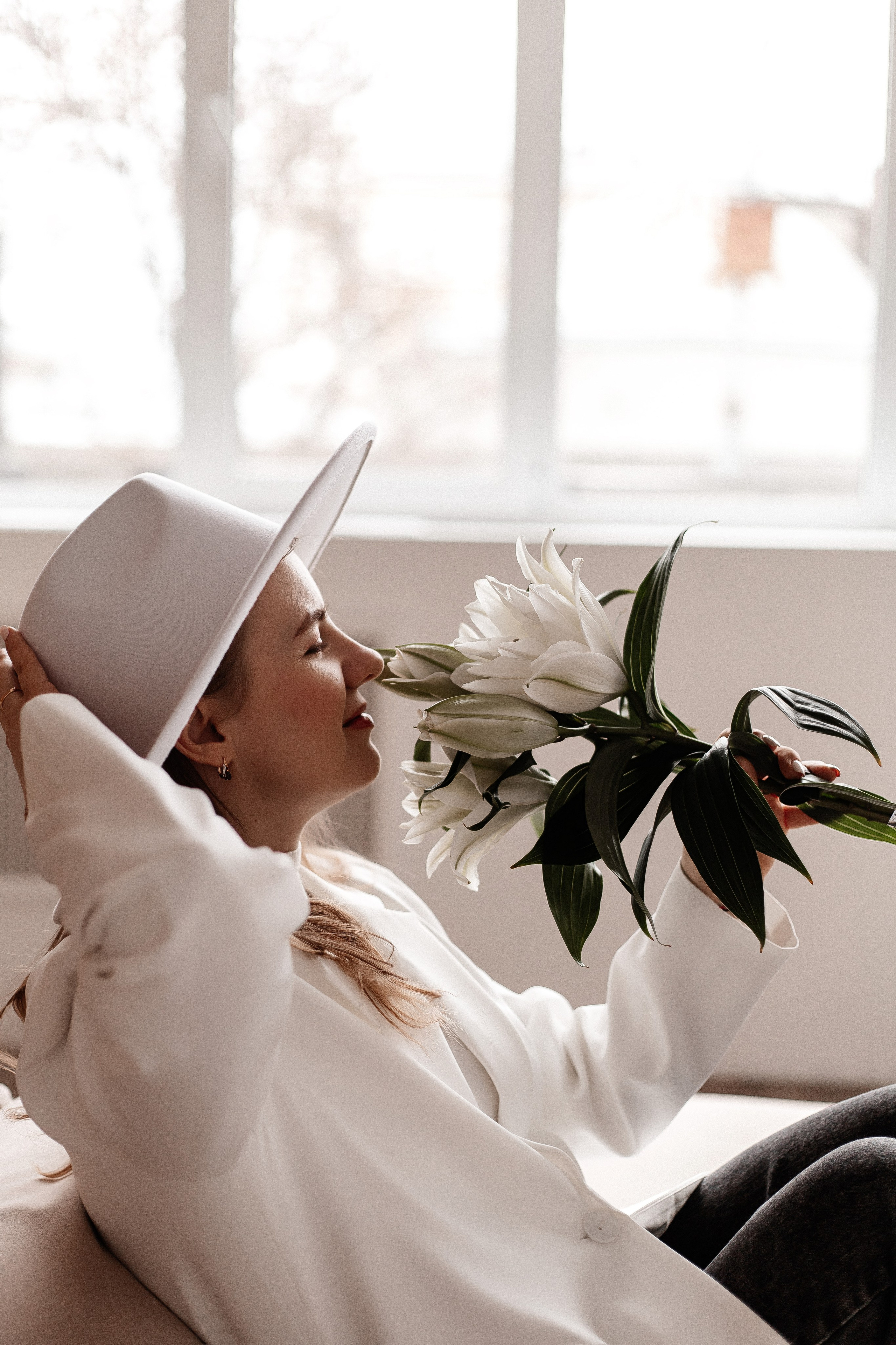 Фотопроект с живыми лилиями. Семейный фотограф в Саратове Элоиза Ляпина