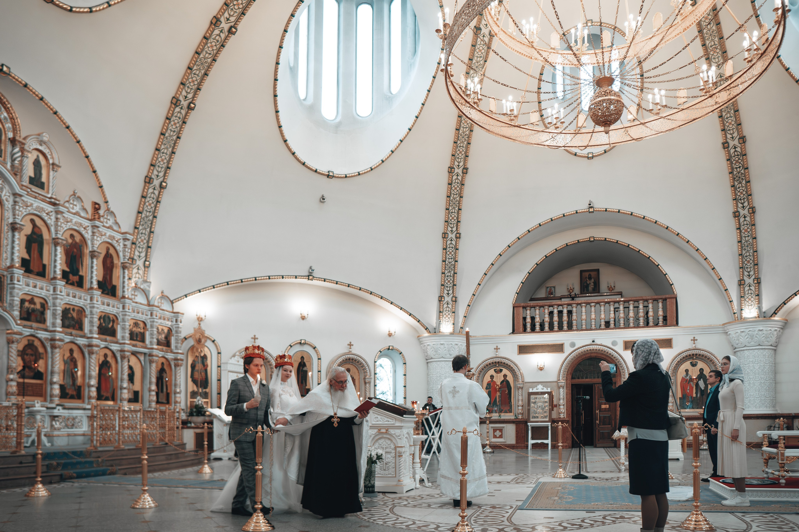 Венчание в Москве Евы и Даниила