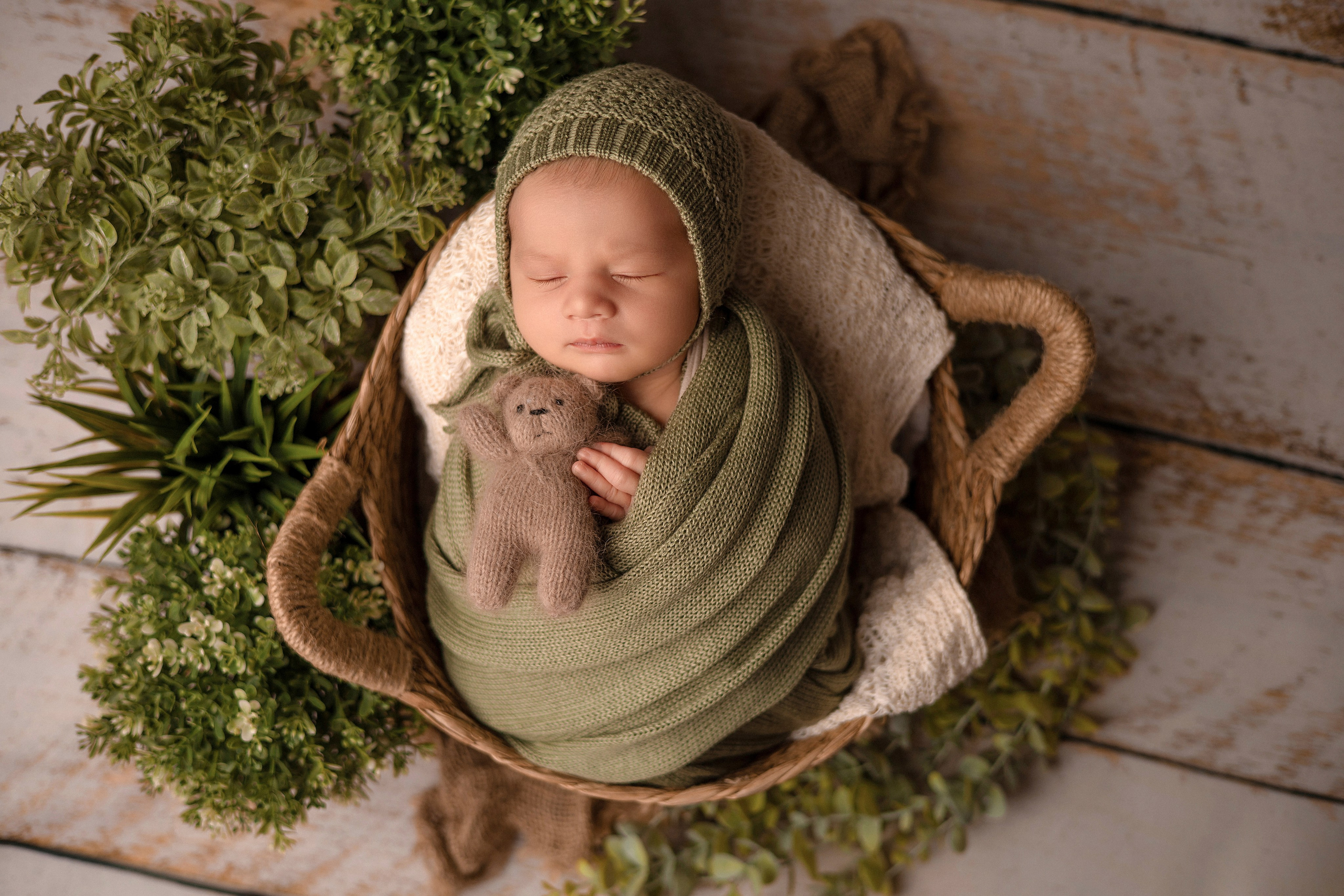 новогодняя фотосессия с малышом