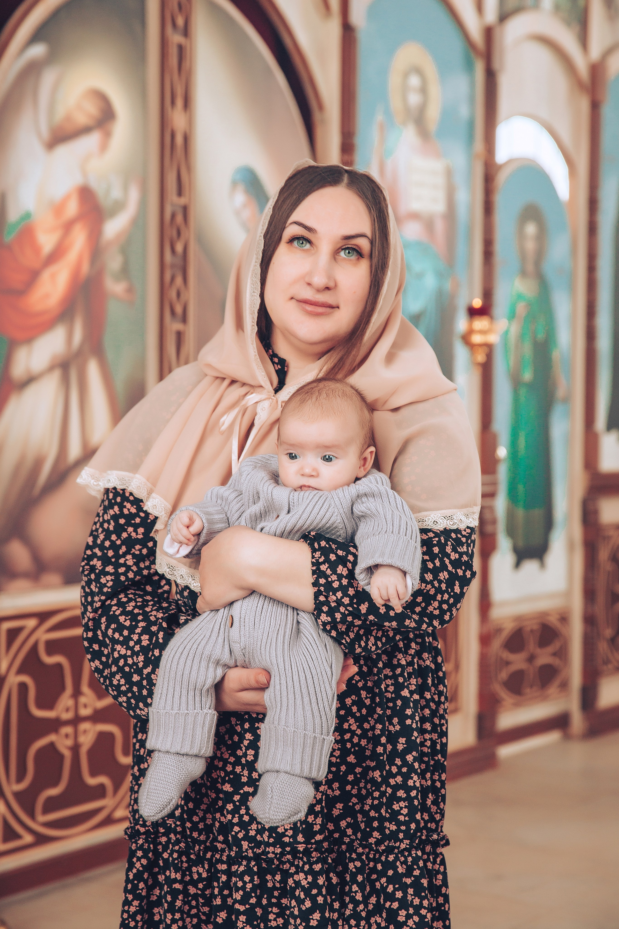 Крещение Анастасии. Школьный и детский фотограф Старожилово