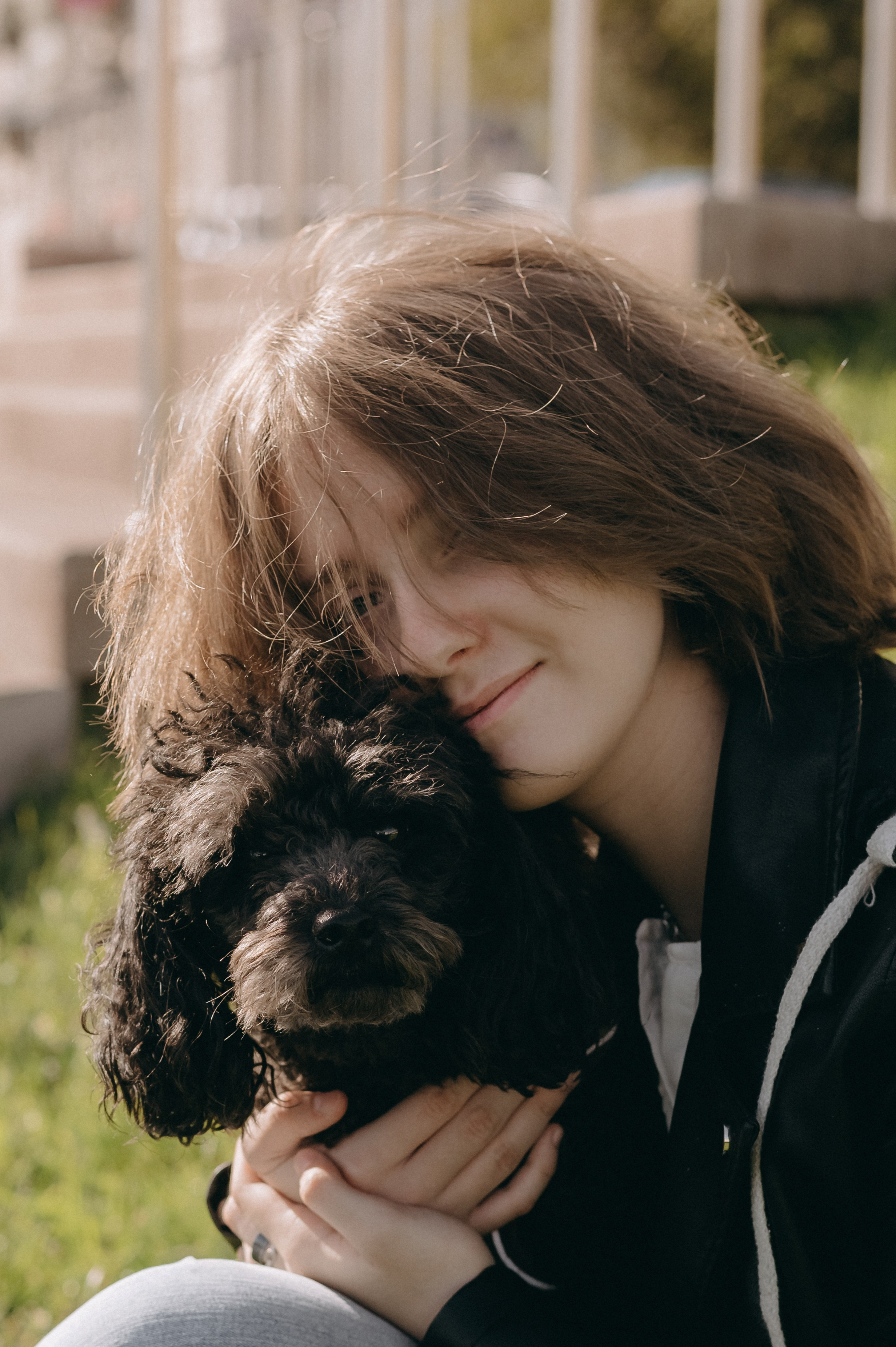 Осенние приключения Чарлика и его хозяек. Фотограф Мария Стрелкова