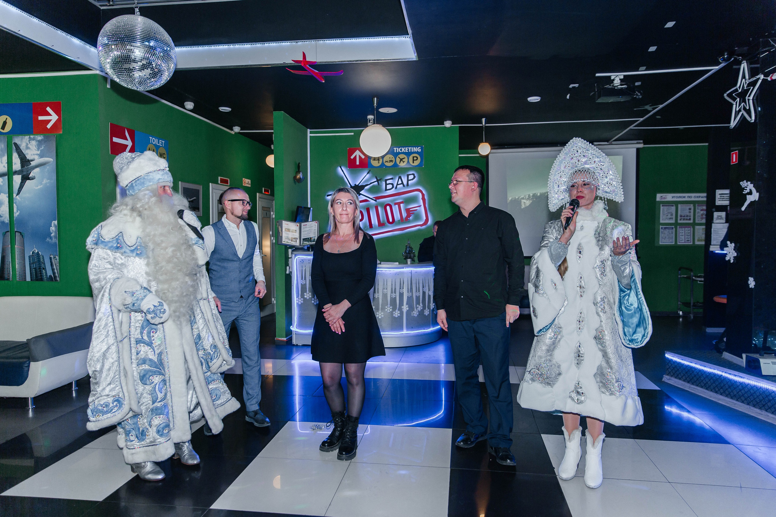 Новогодний корпоратив репортаж. Главная