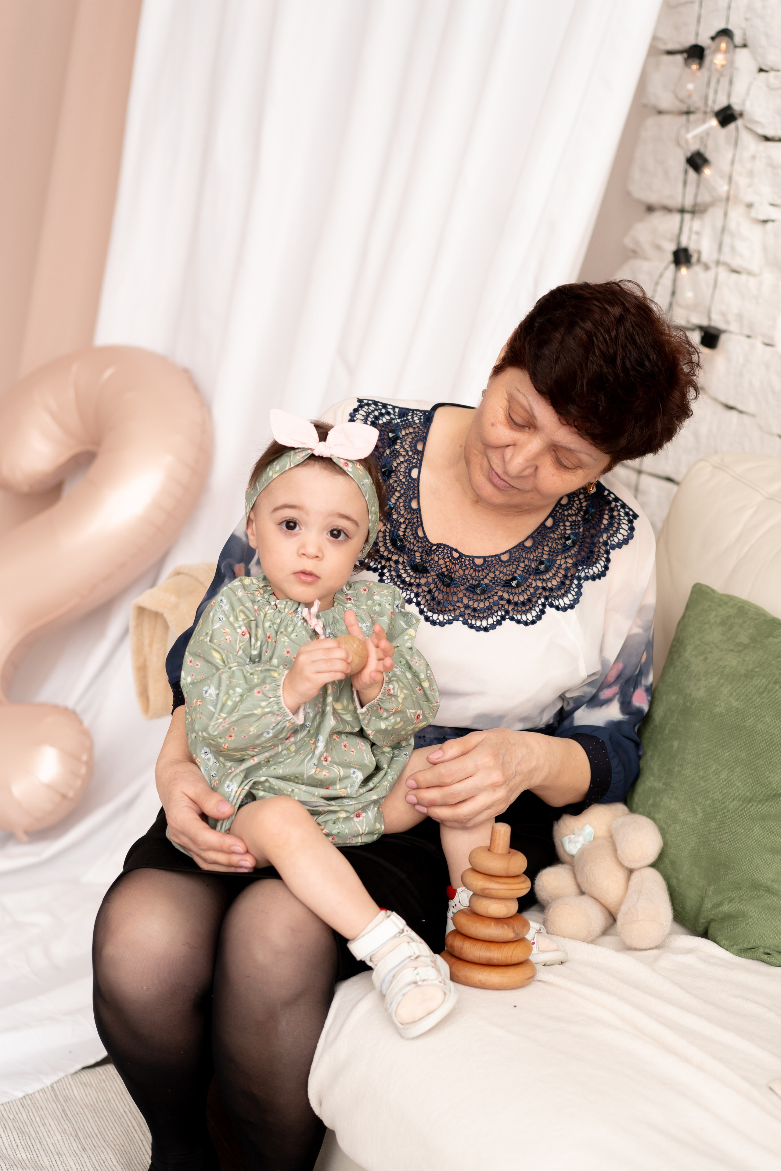 Анютке 2 года!. Детская, семейная фотостудия в Санкт-Петербурге ТЕПЛО