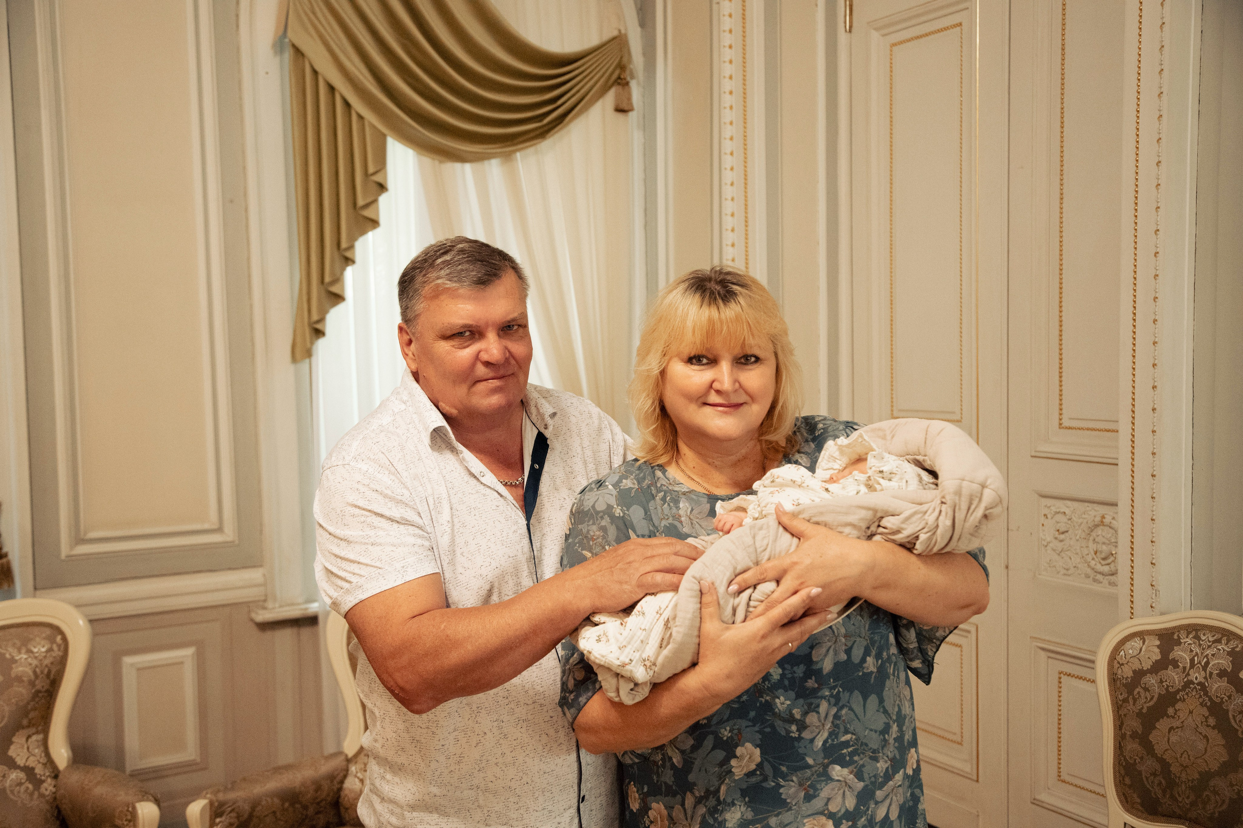 Торжественная регистрация рождения. Петербургский фотограф — Рия