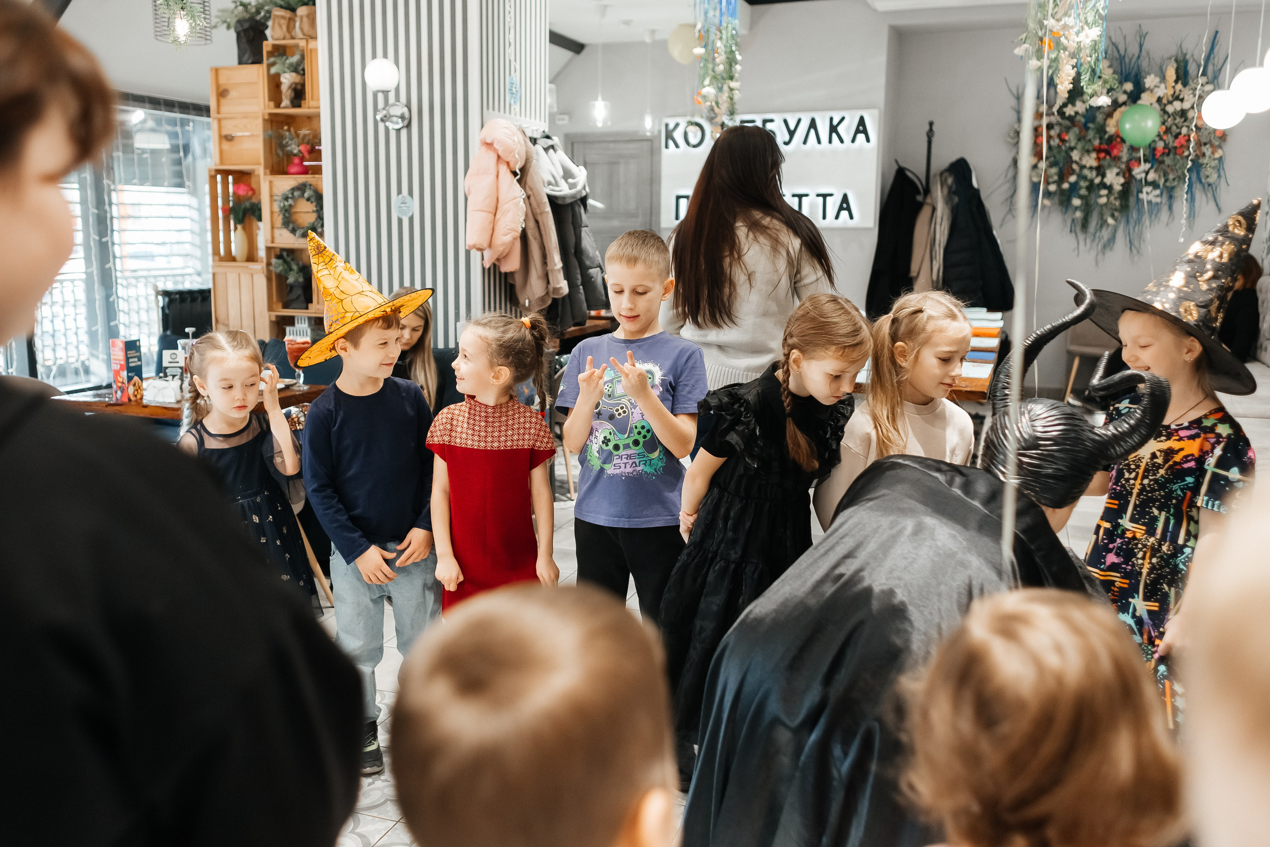 Детский мастер-класс в «Кофебулка». Фотограф Кемерово | Сергей