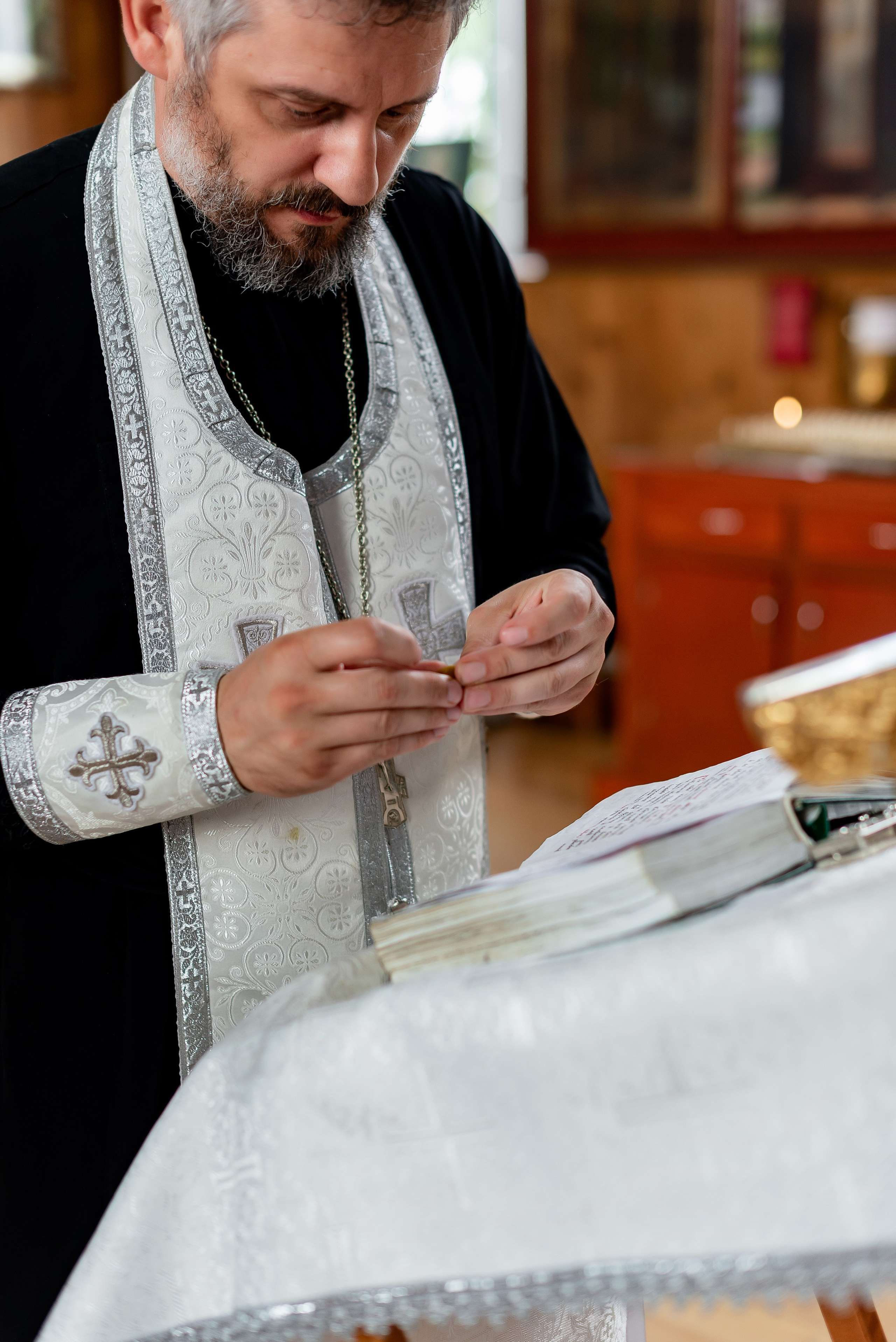 Крещение Ксении. Фотограф Татьяна Иванчикова