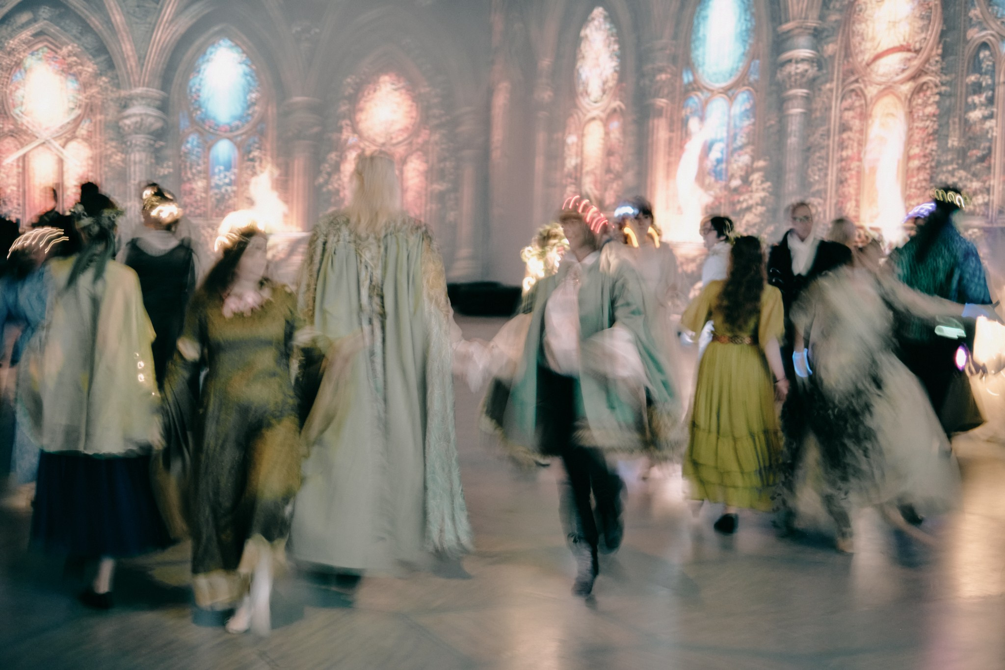 Ночь в холмах | Иммерсивный бал. Фотограф Аннё| Москва