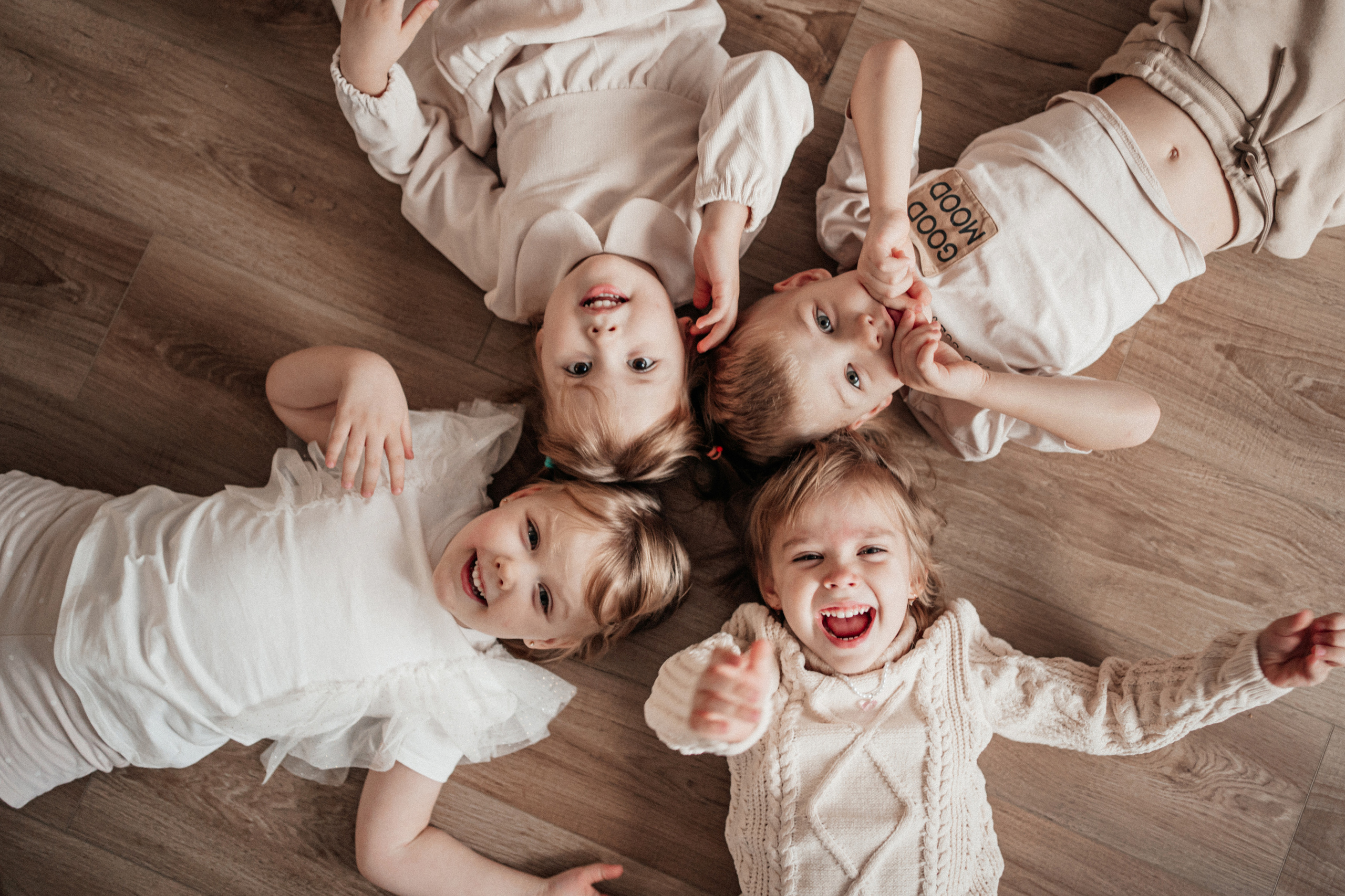 Четверняшки ждут братика. Семейный фотограф, фотосессия беременности в Новосибирске Кристина Киб