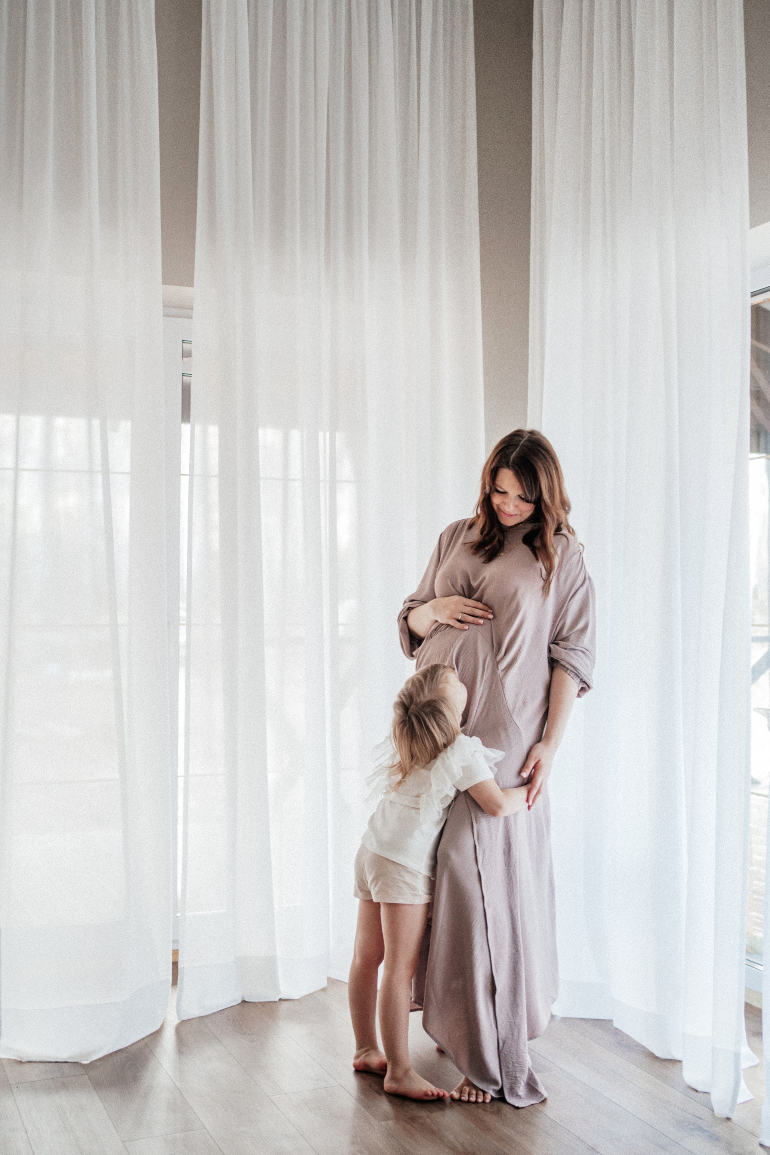 Четверняшки ждут братика. Семейный фотограф, фотосессия беременности в Новосибирске Кристина Киб