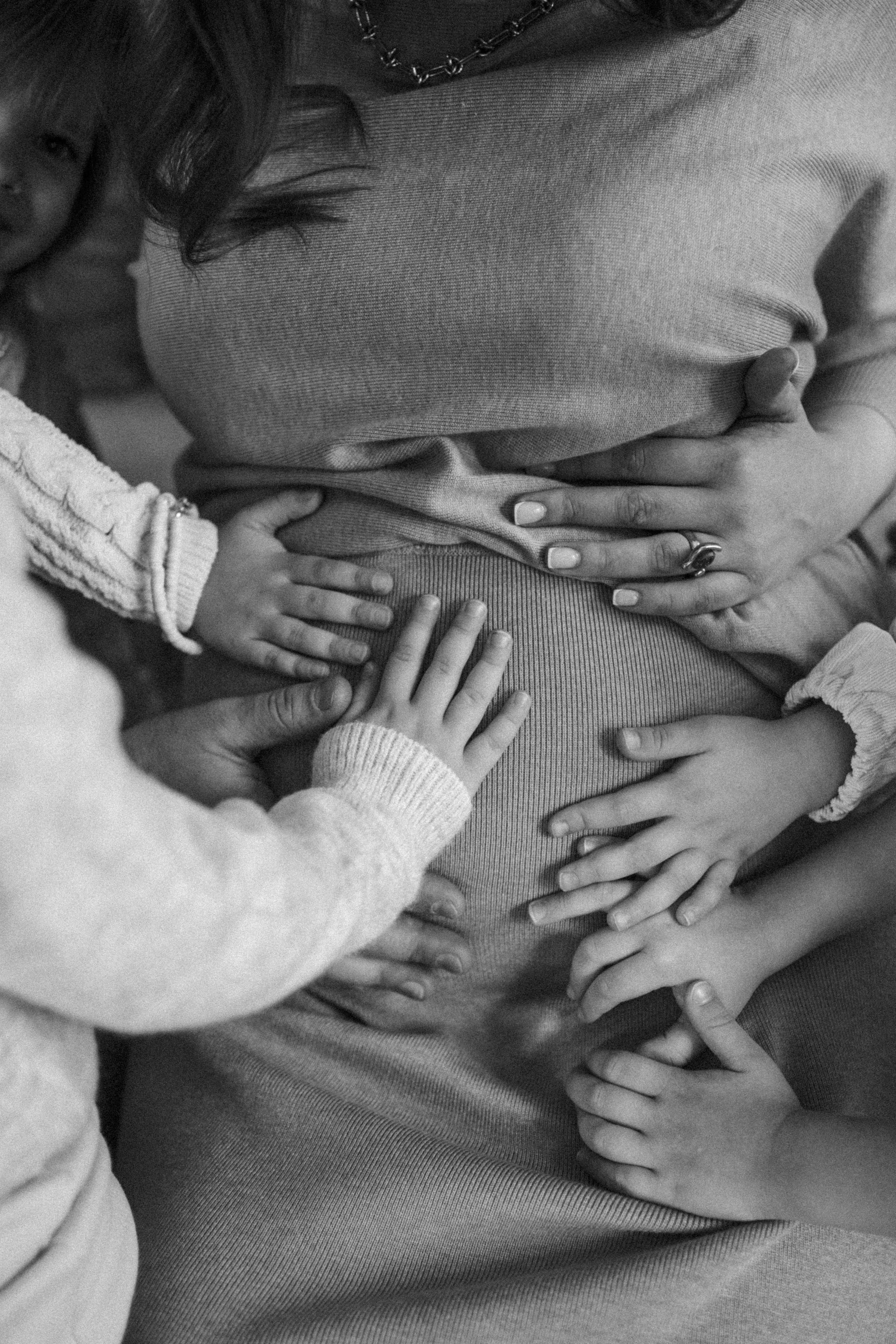 Четверняшки ждут братика. Семейный фотограф, фотосессия беременности в Новосибирске Кристина Киб