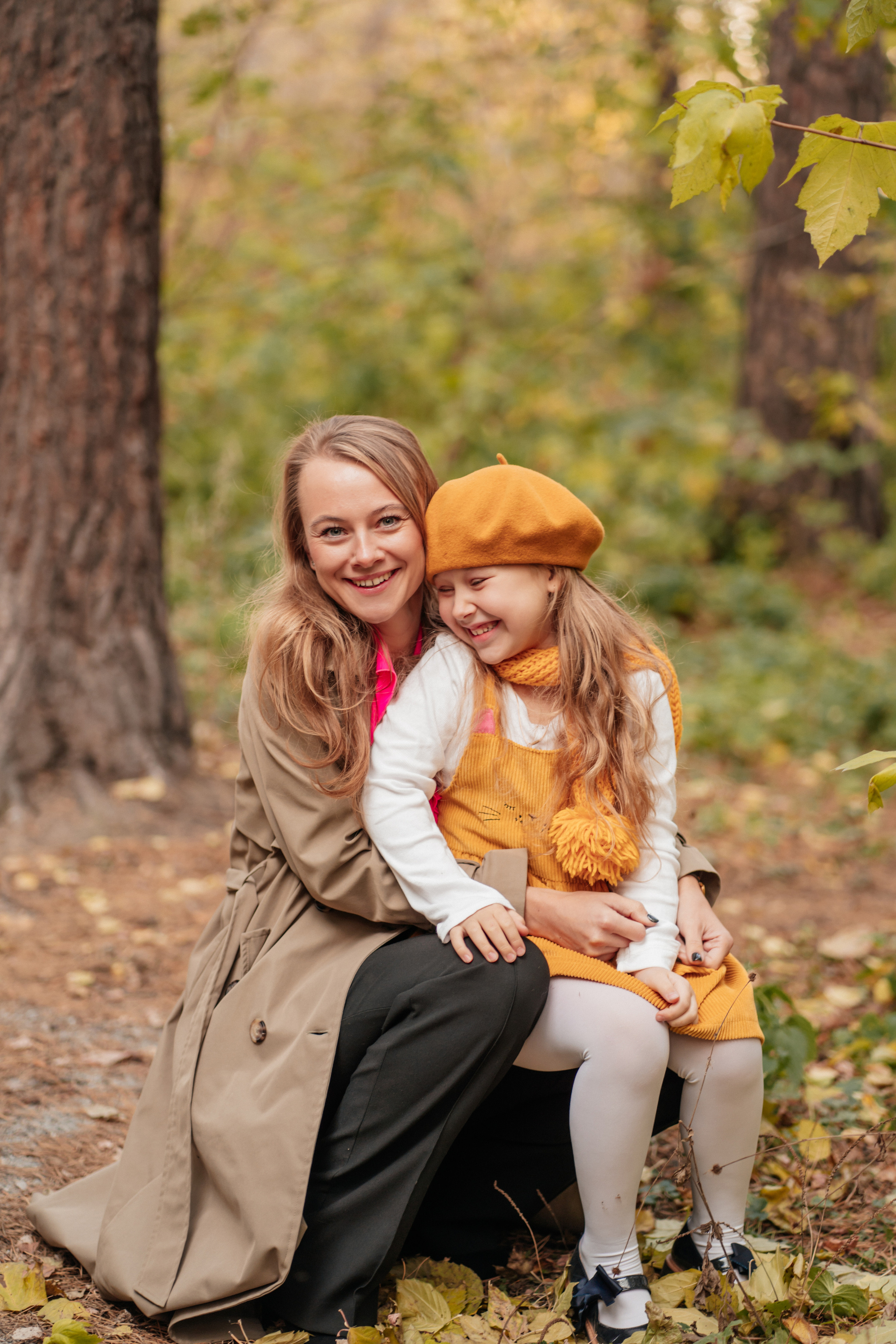 Осенняя прогулка в парке. Семейный фотограф, фотосессия беременности в Новосибирске Кристина Киб