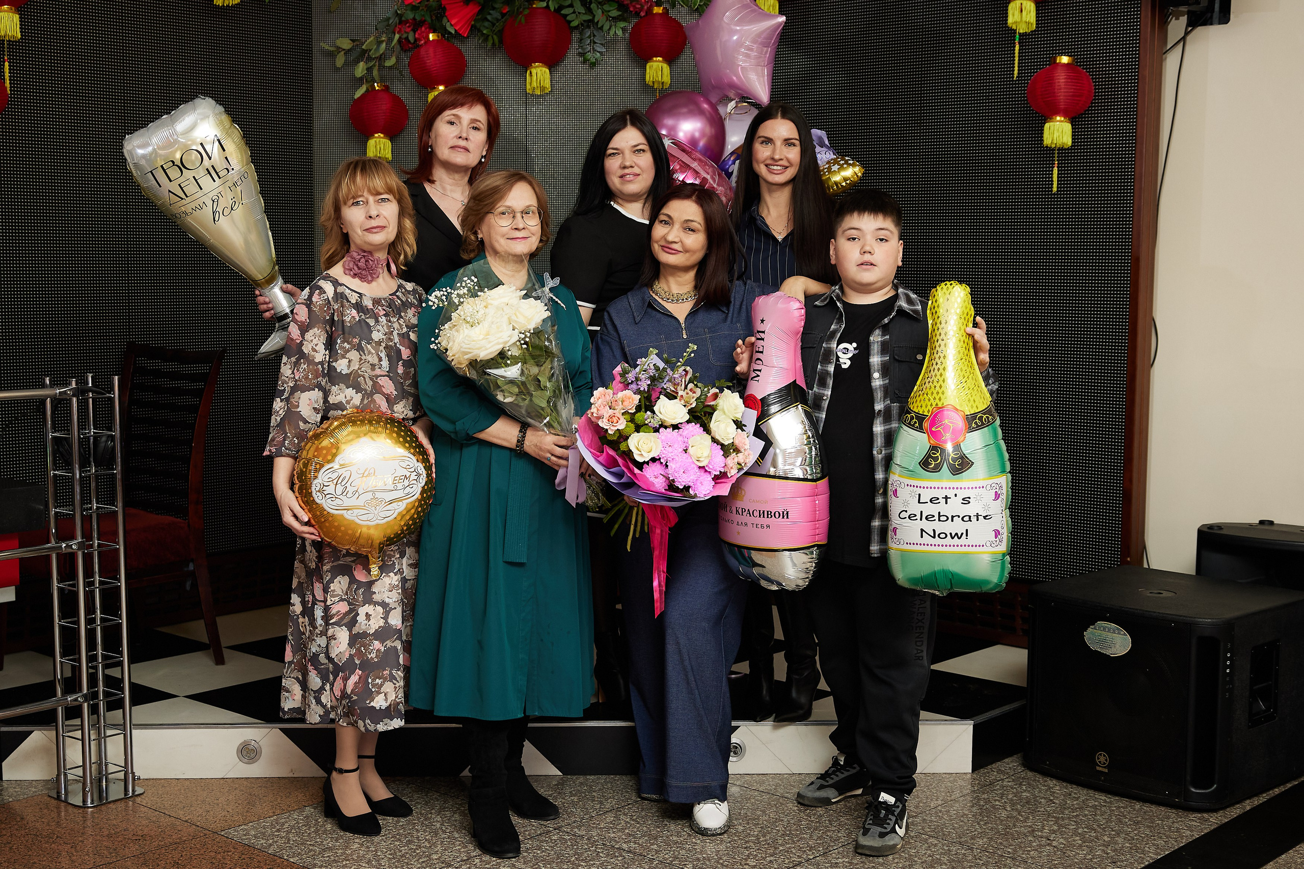 Первые снимки юбилея. Уже в день съёмки