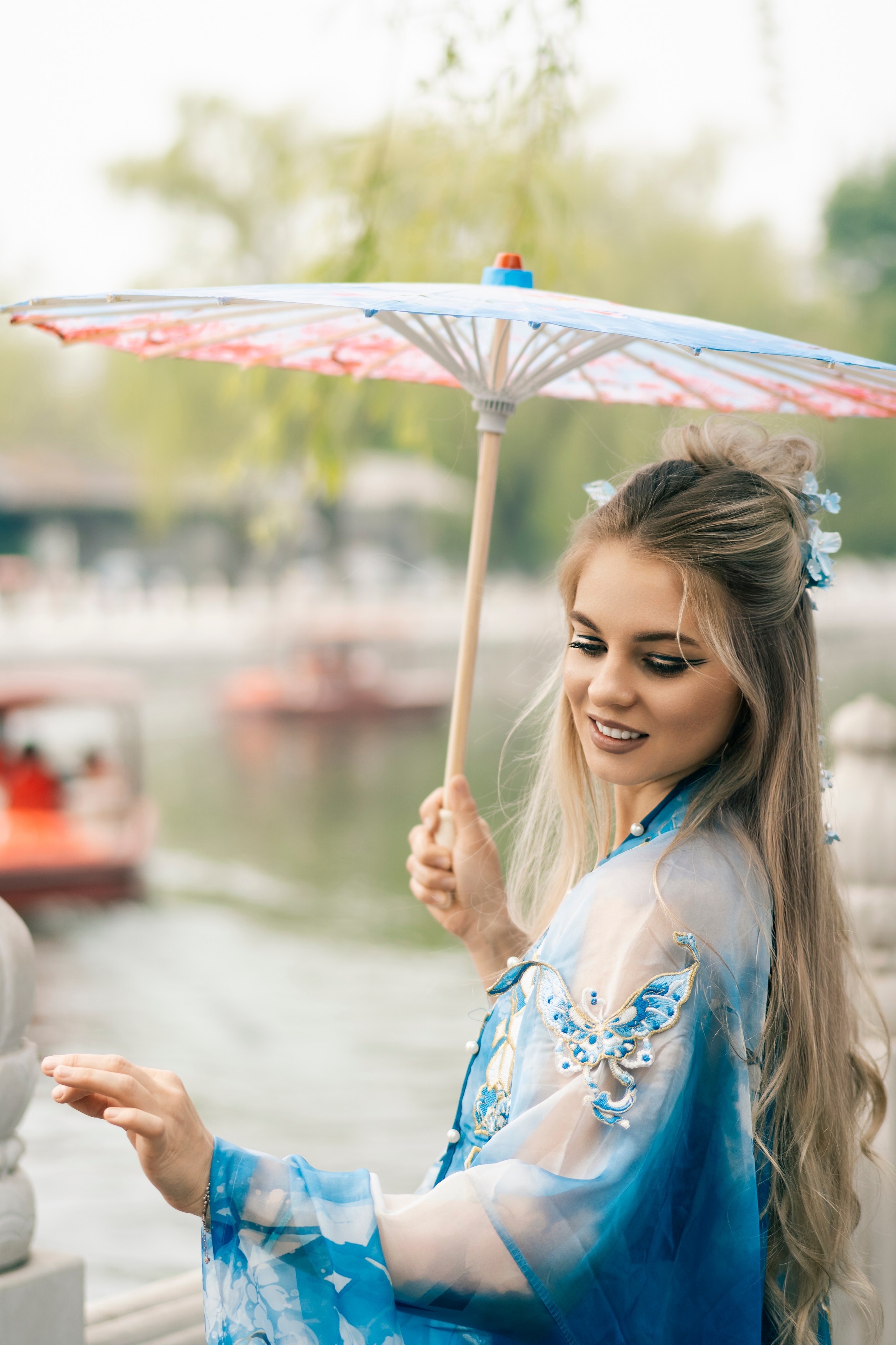 Photoshoot in Hanfu dresses