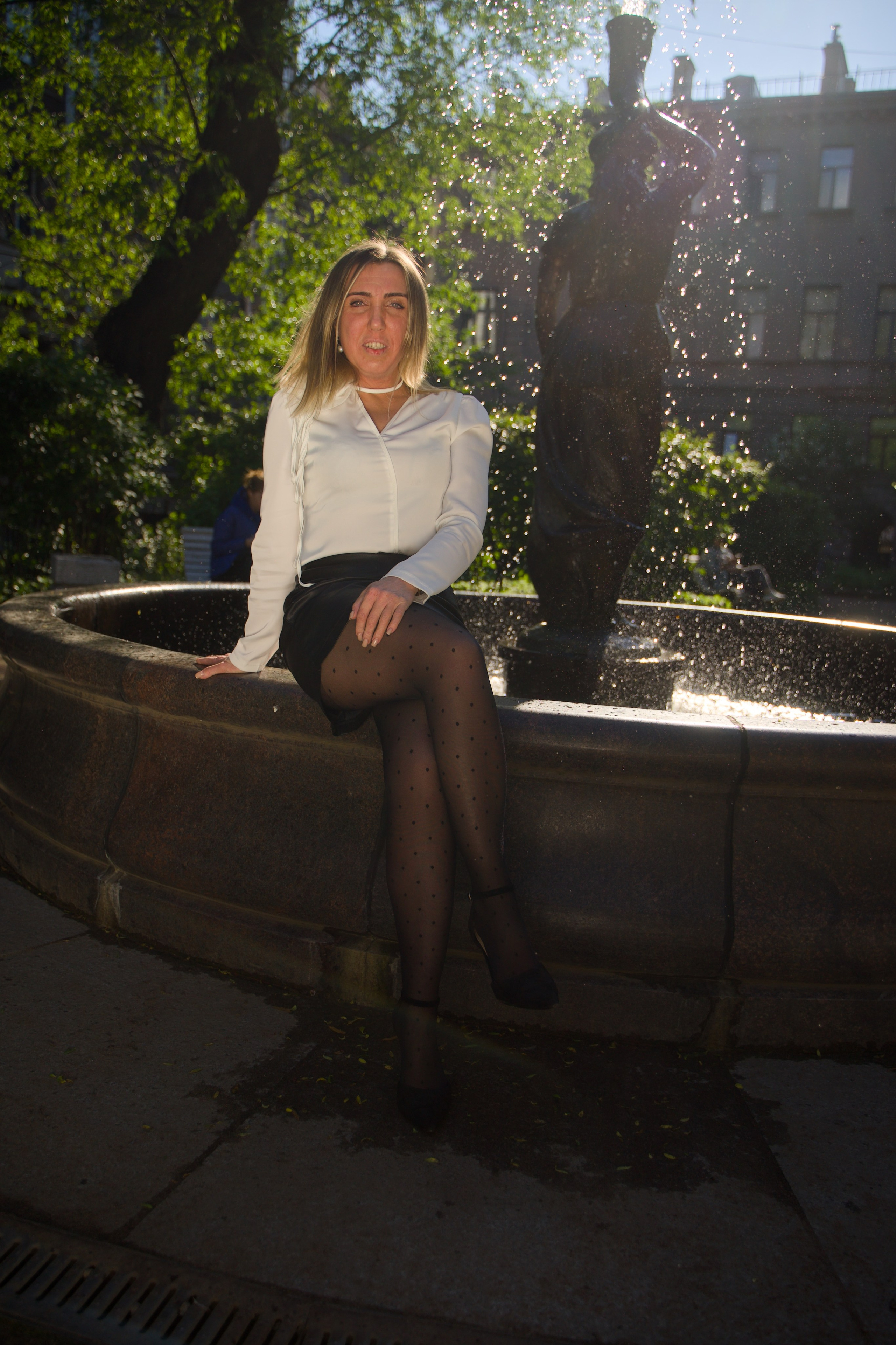 Съемки на улице. Фотограф Богдан Оськин