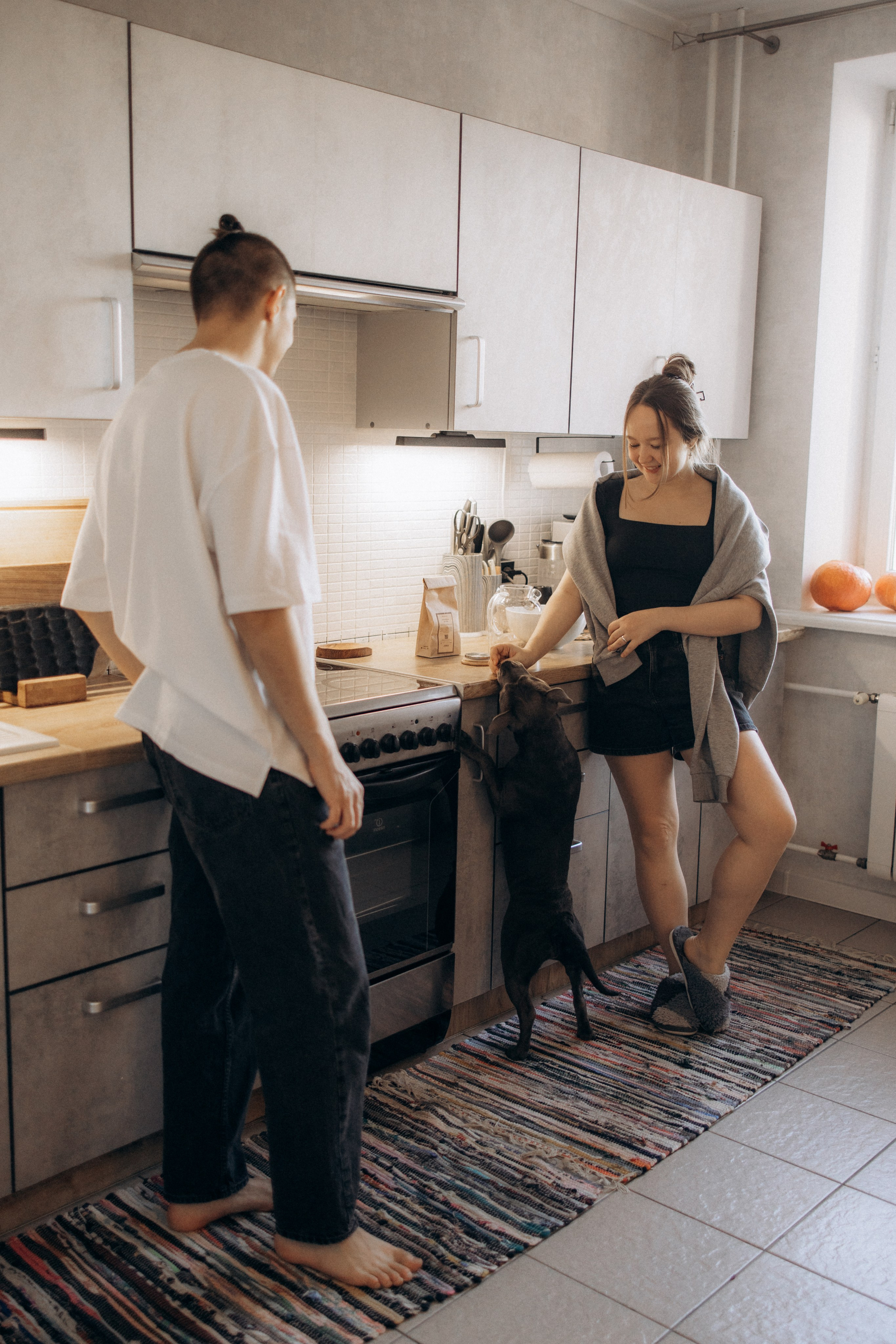 Таня, Егор и Луна. Фотограф анималист в Казани Алина Сулейманова. Фотограф животных