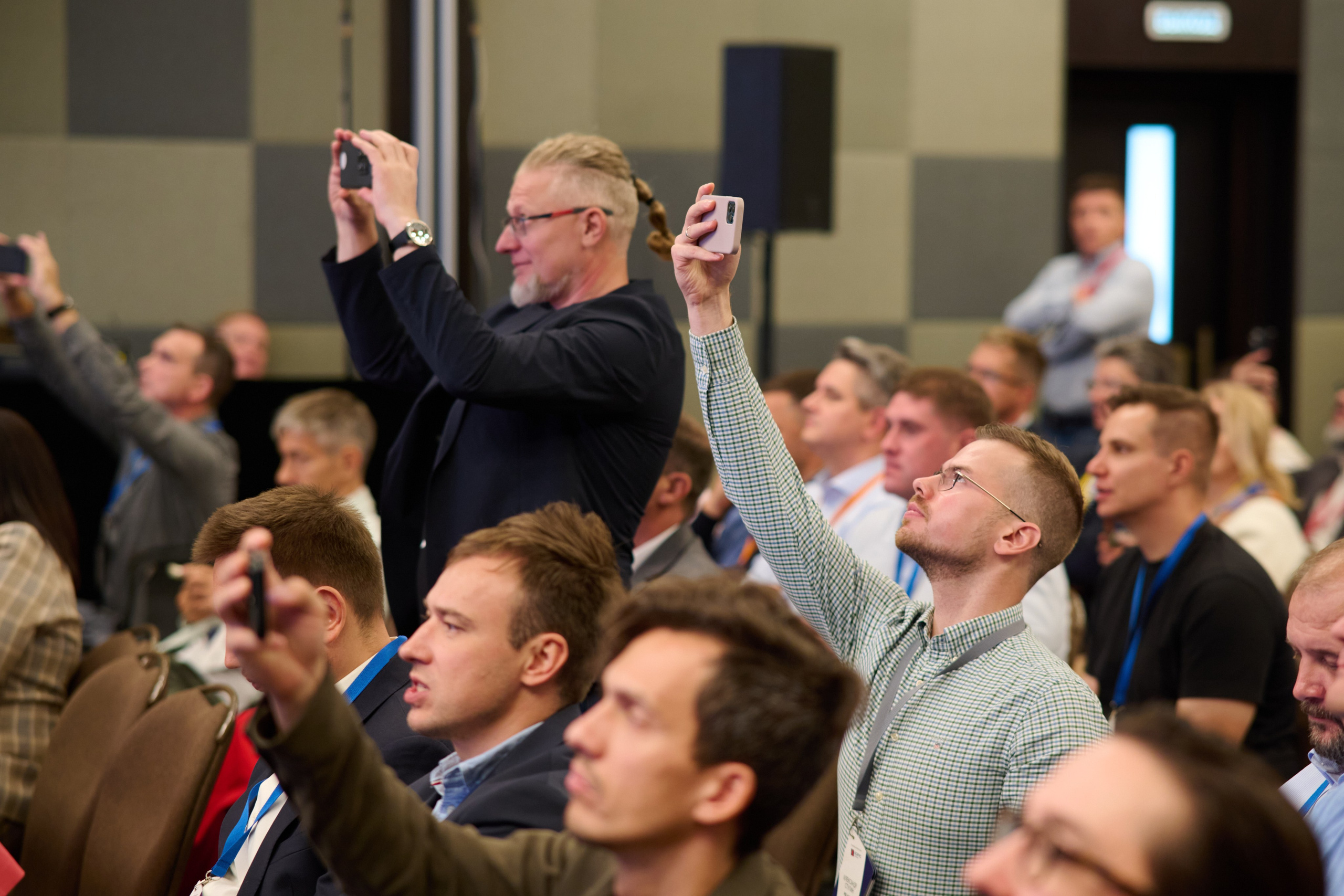 Репортажная съёмка конференции в Москве