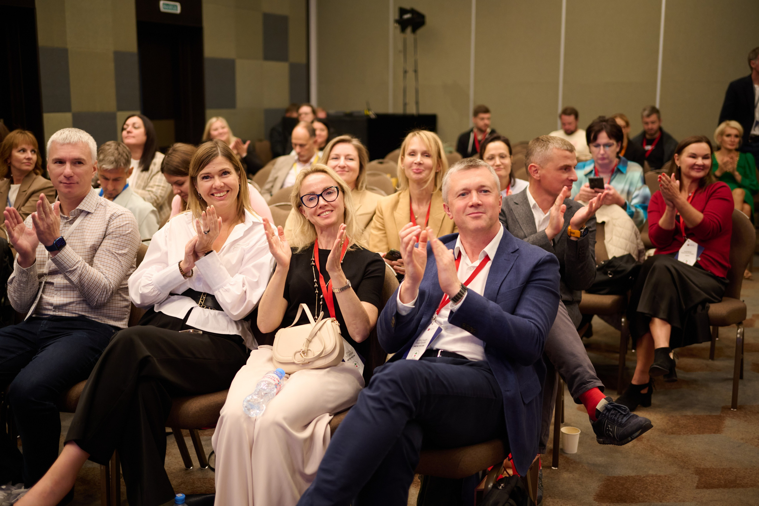 Репортажная съёмка конференции в Москве