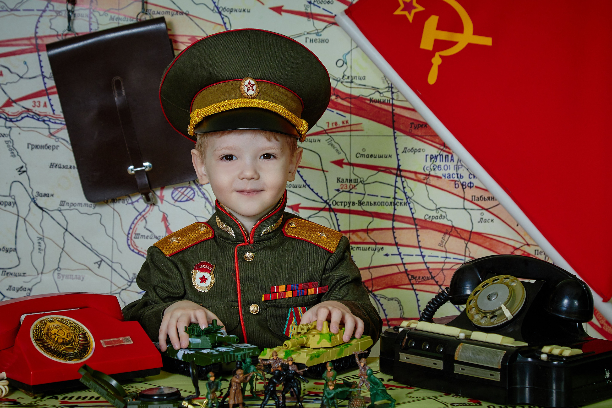 Генералы. Детская выездная фотостудия