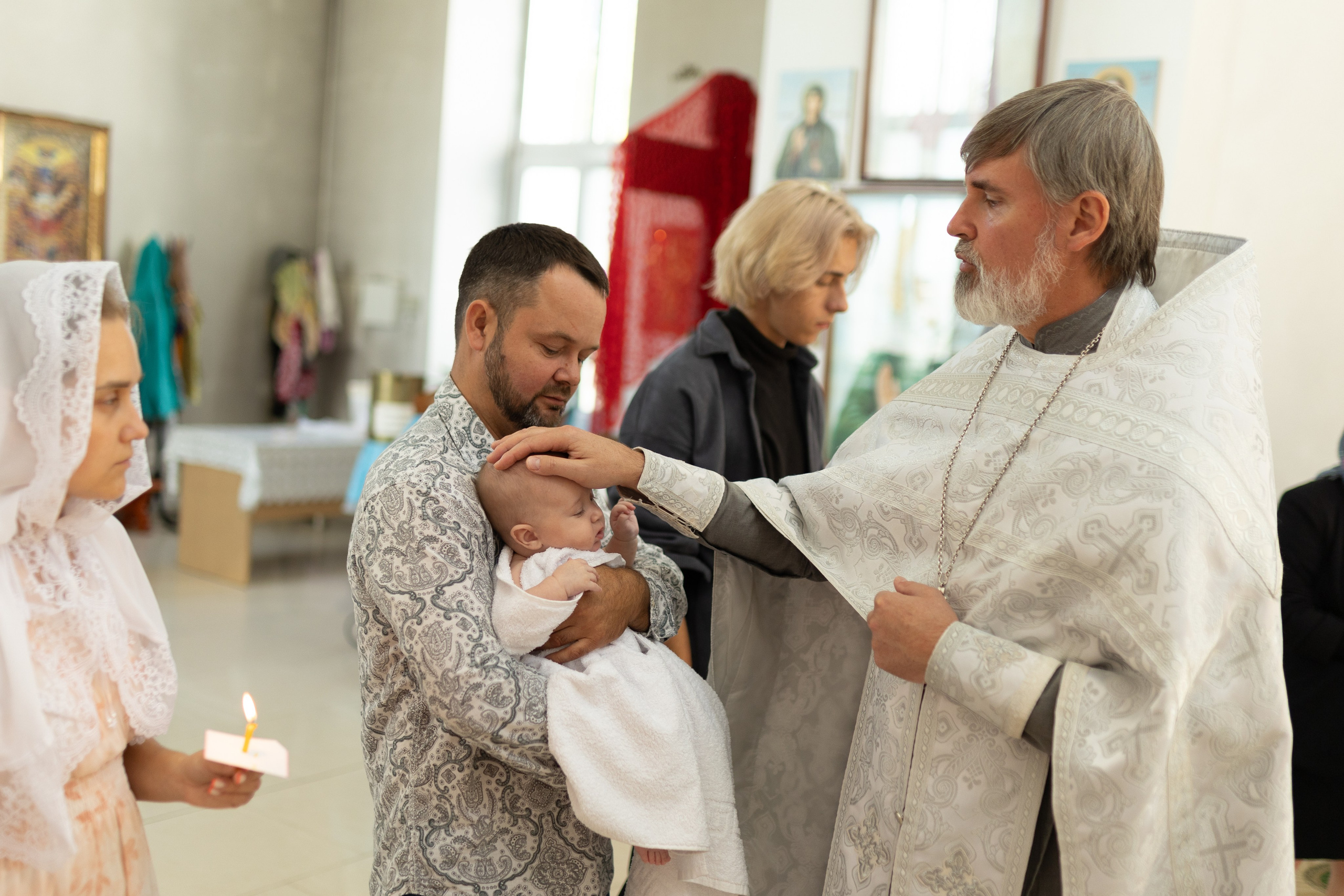 Крещение Артёма (все фото с таинсвта крещения). Фотограф новорожденных. Детский и семейный фотограф Марьяна Юдина