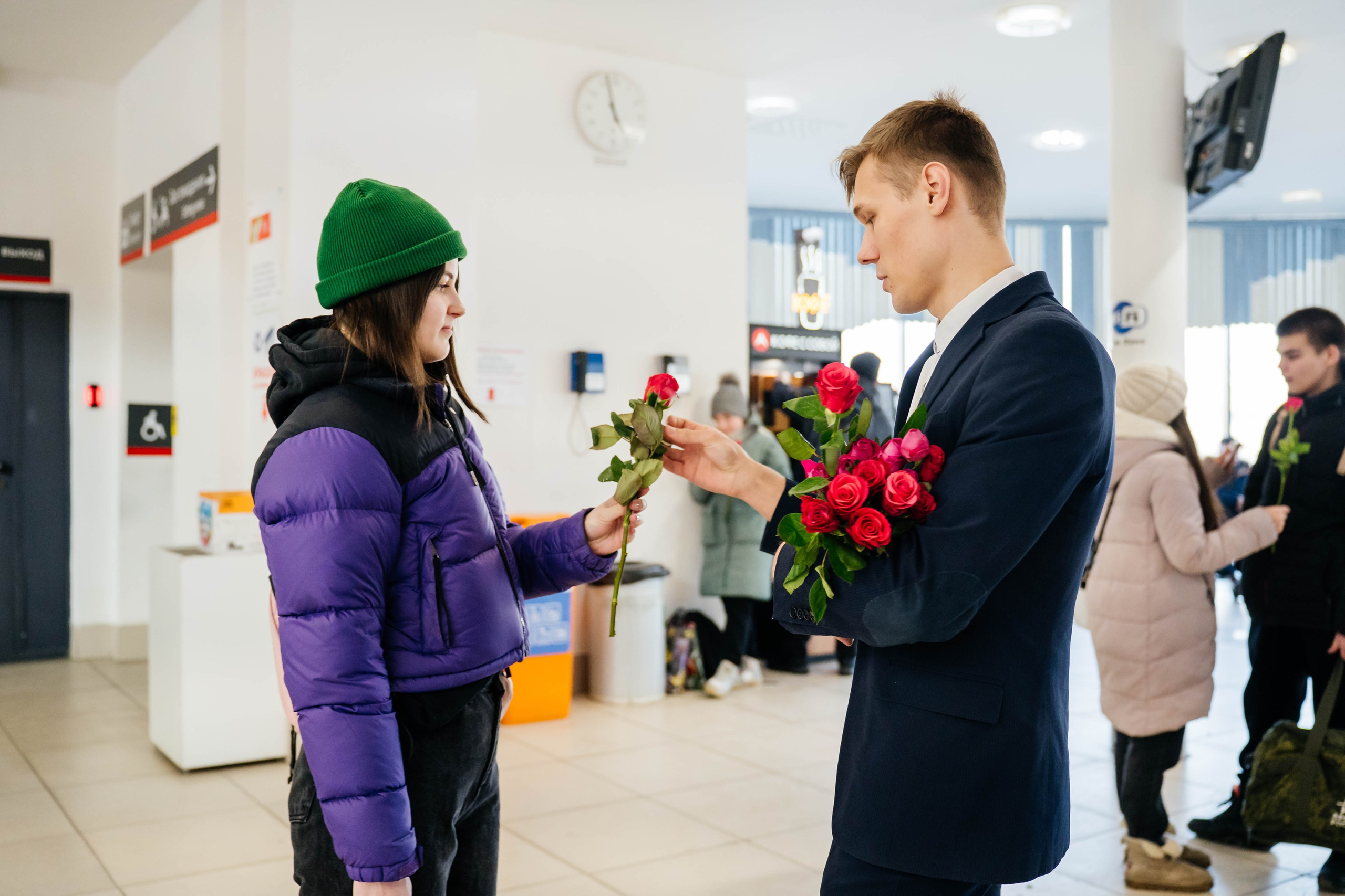 8 марта с РЖД. Видеограф и Фотограф в Челябинске Ксения и Владимир Рюмины