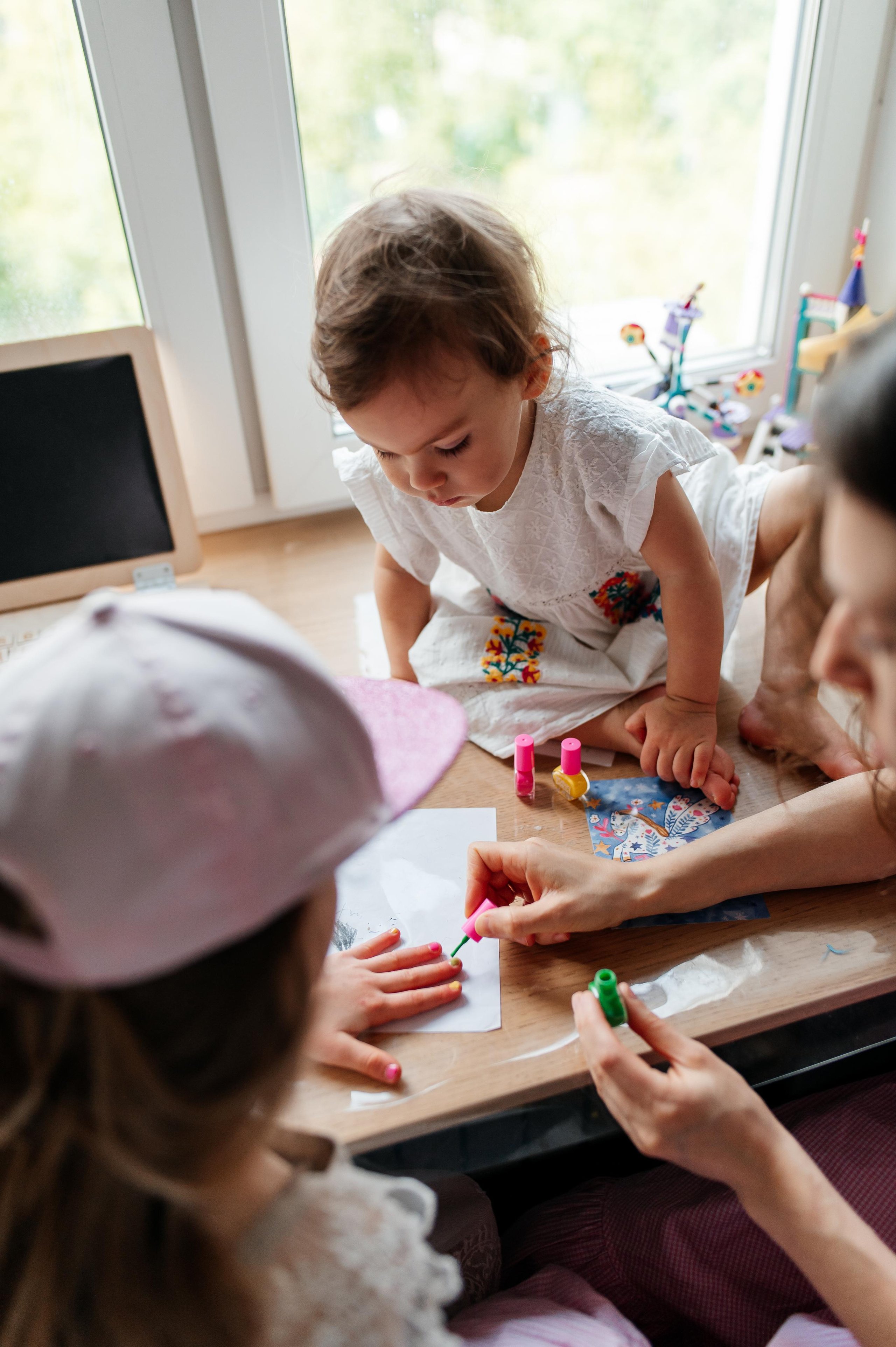 Домашняя девчачья фотосессия. Семейный фотограф. Lifestyle. Москва. Анастасия Михайлова