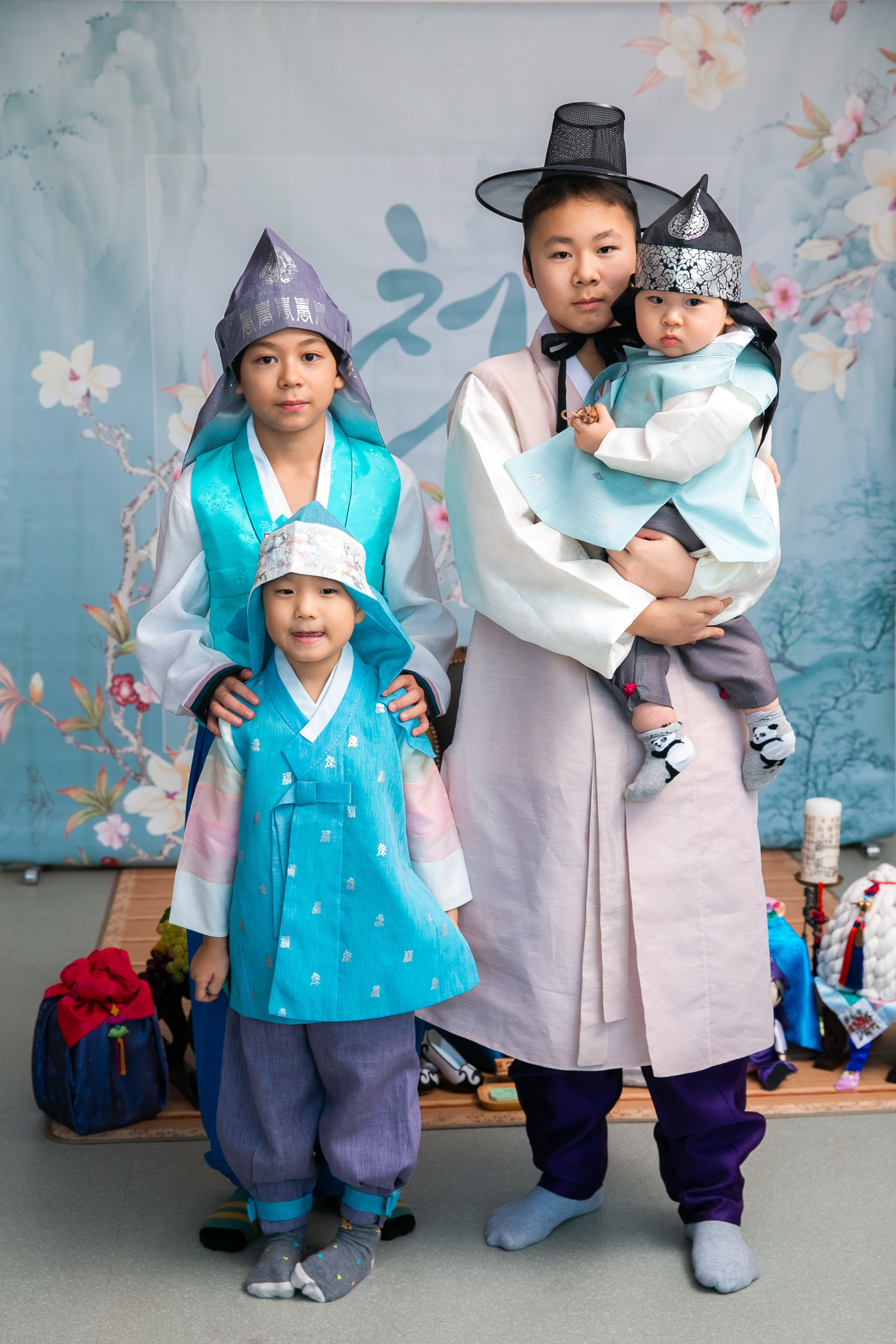 축돌 Утренняя церемония (семья). «Инбок» Фото студия