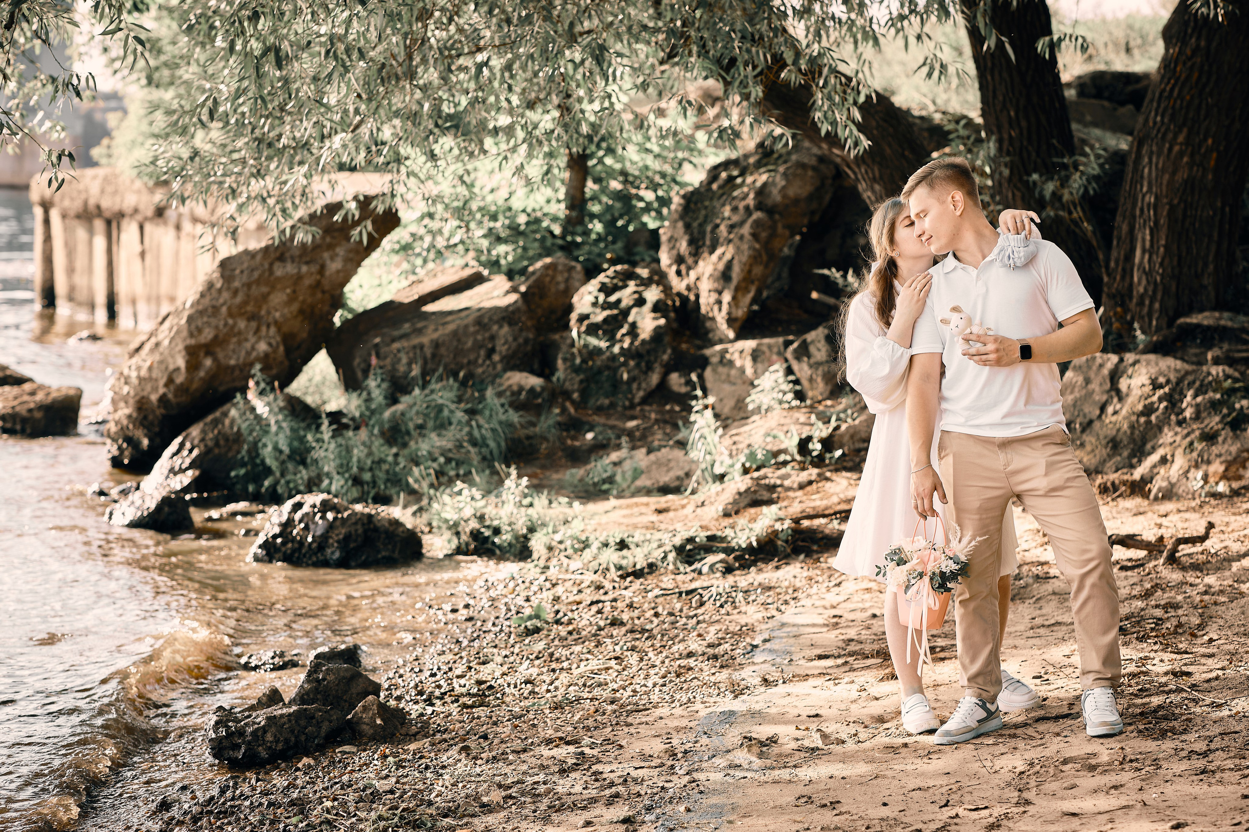 Прогулка по берегу Волги. Семейный и детский фотограф в Ярославле Юлия Галашина