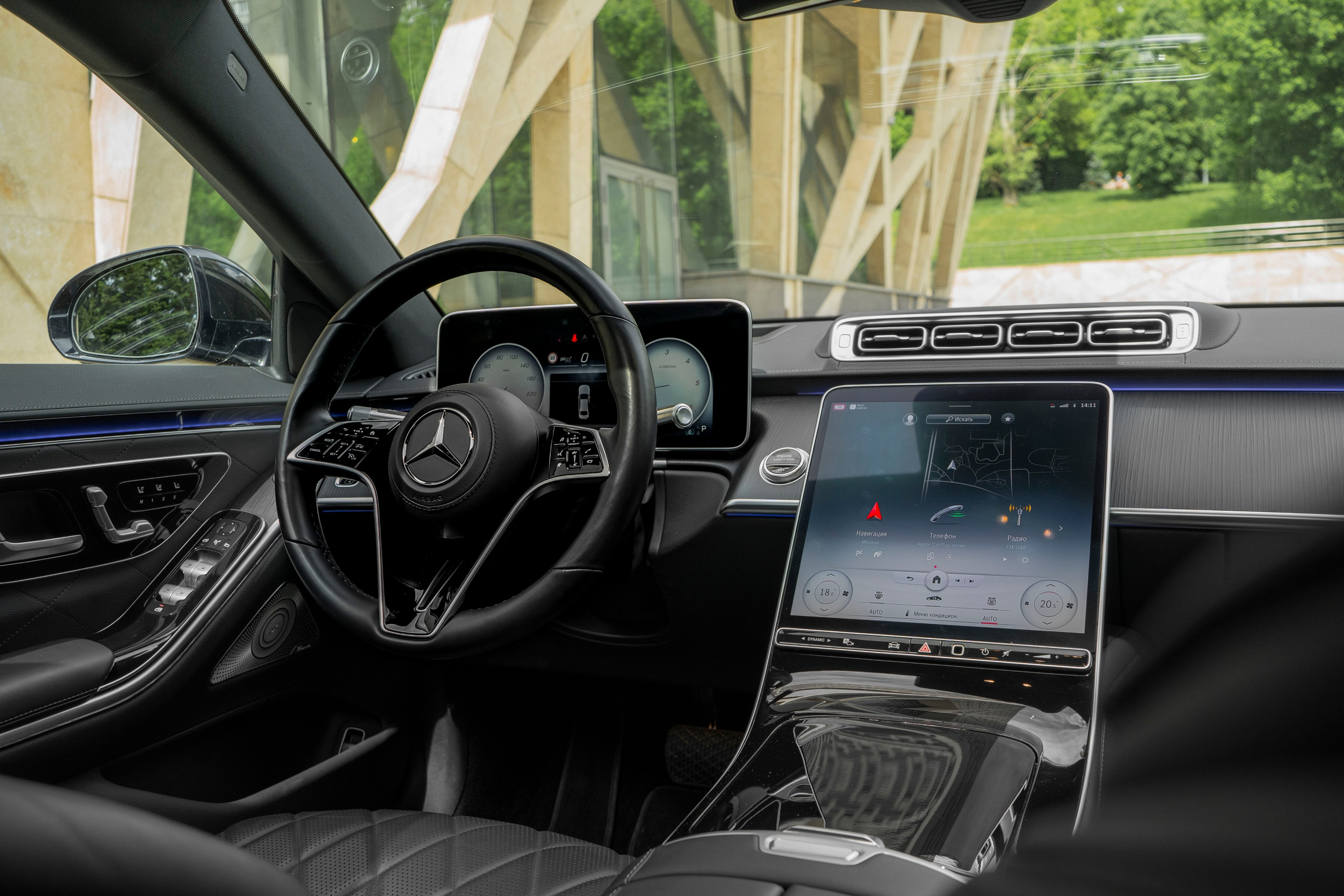 Mercedes S-class (W223). Автомобильный фотограф Ногинск Денис Городок