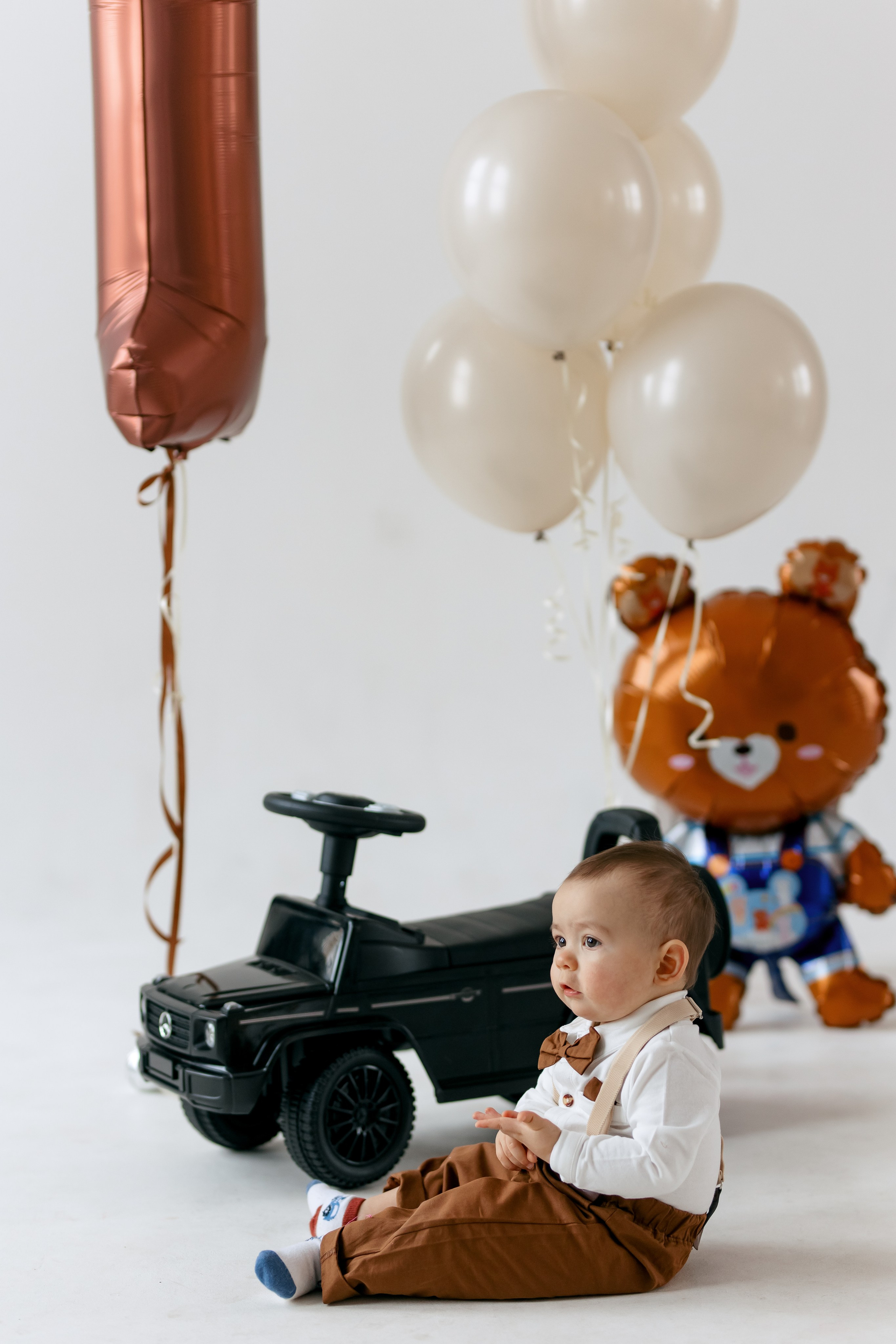 Мишка и шарики. Свадебный и портретный фотограф — Мария Костина