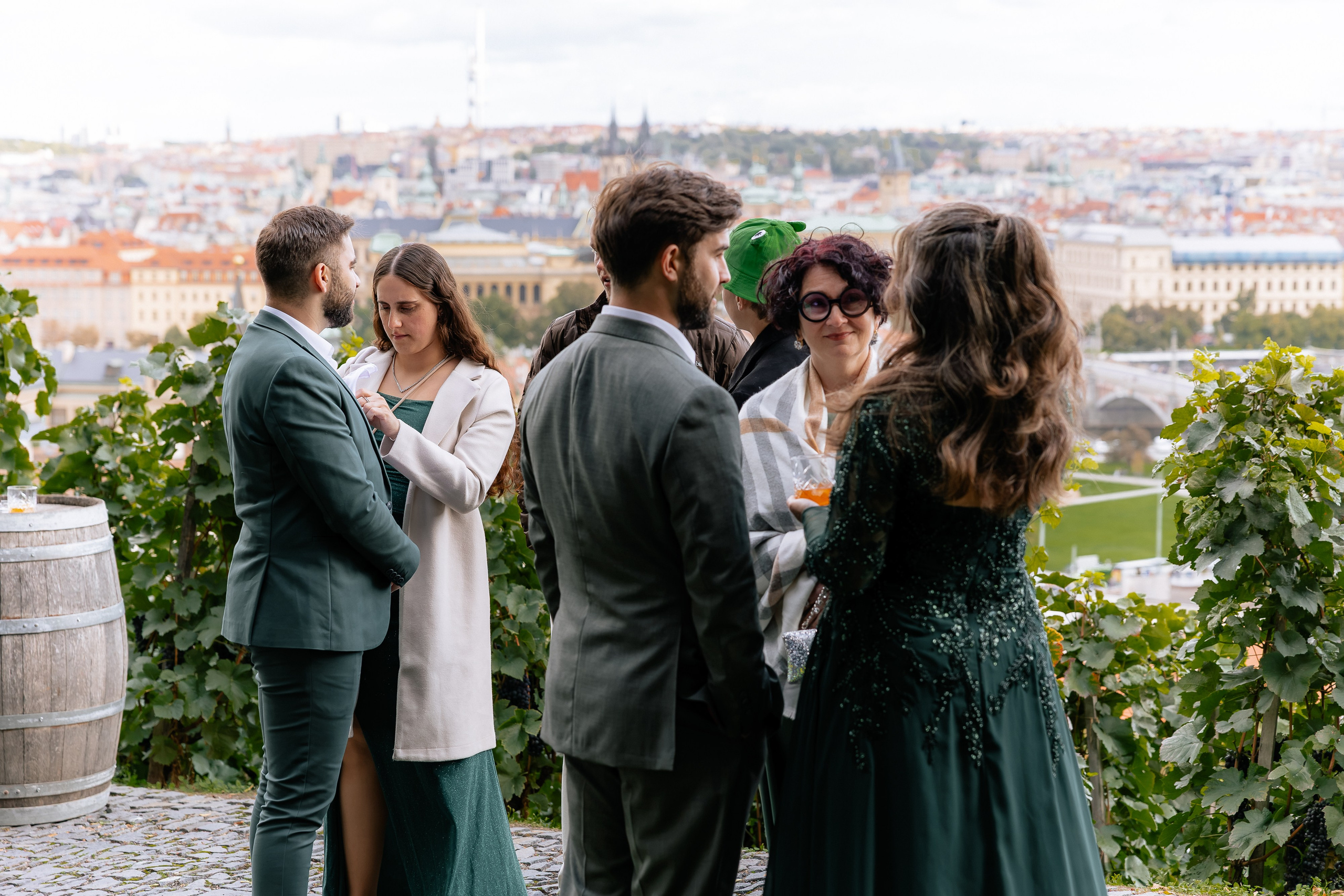 Komorní svatba ve Villa Richter v Praze | EltoPhoto