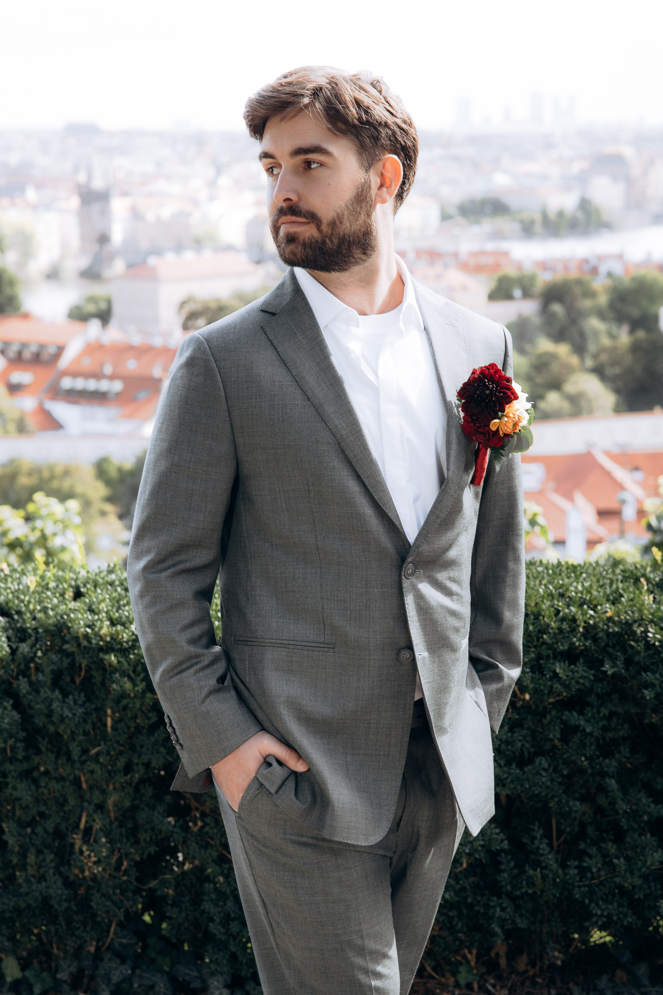 Komorní svatba ve Villa Richter v Praze | EltoPhoto