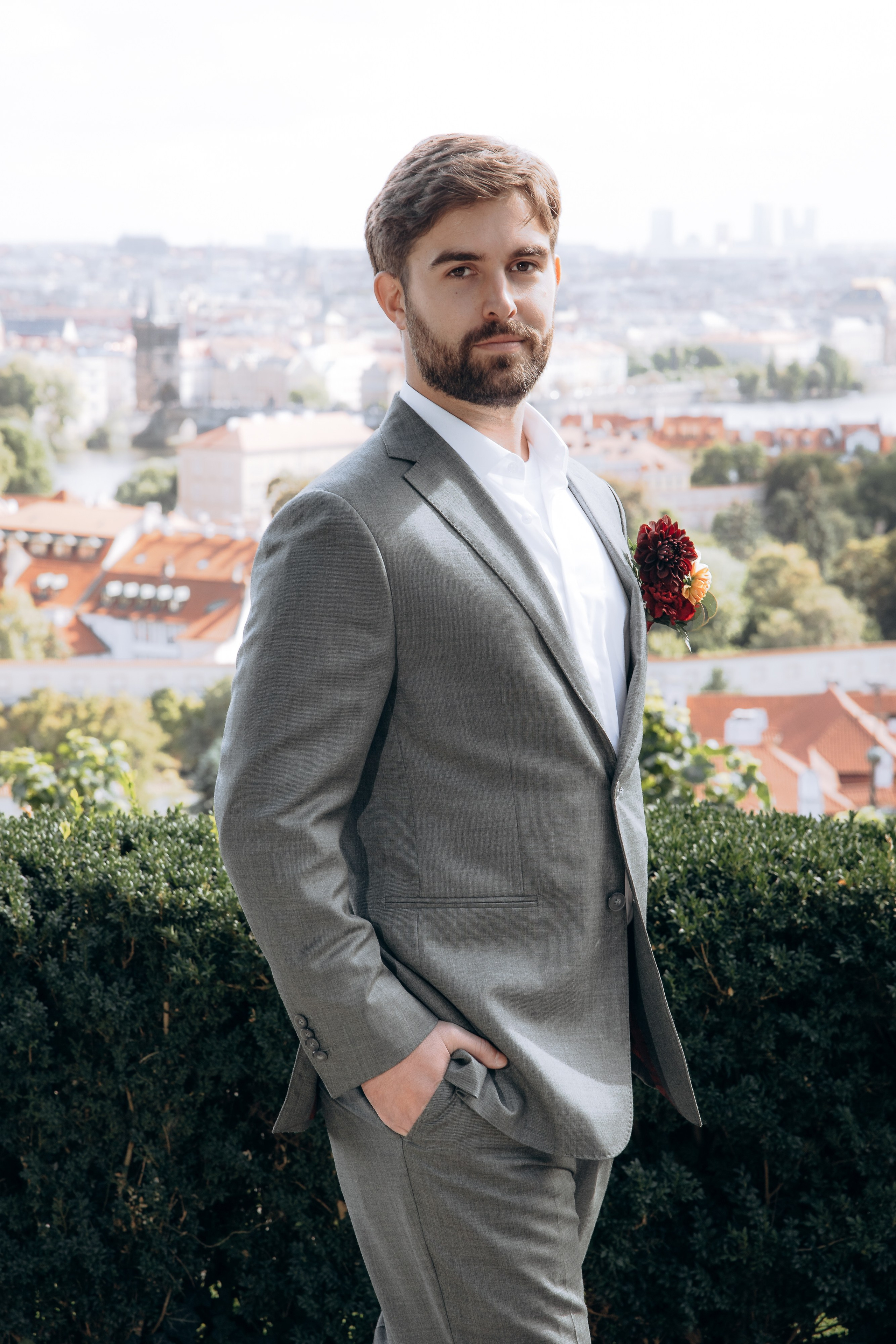 Komorní svatba ve Villa Richter v Praze | EltoPhoto