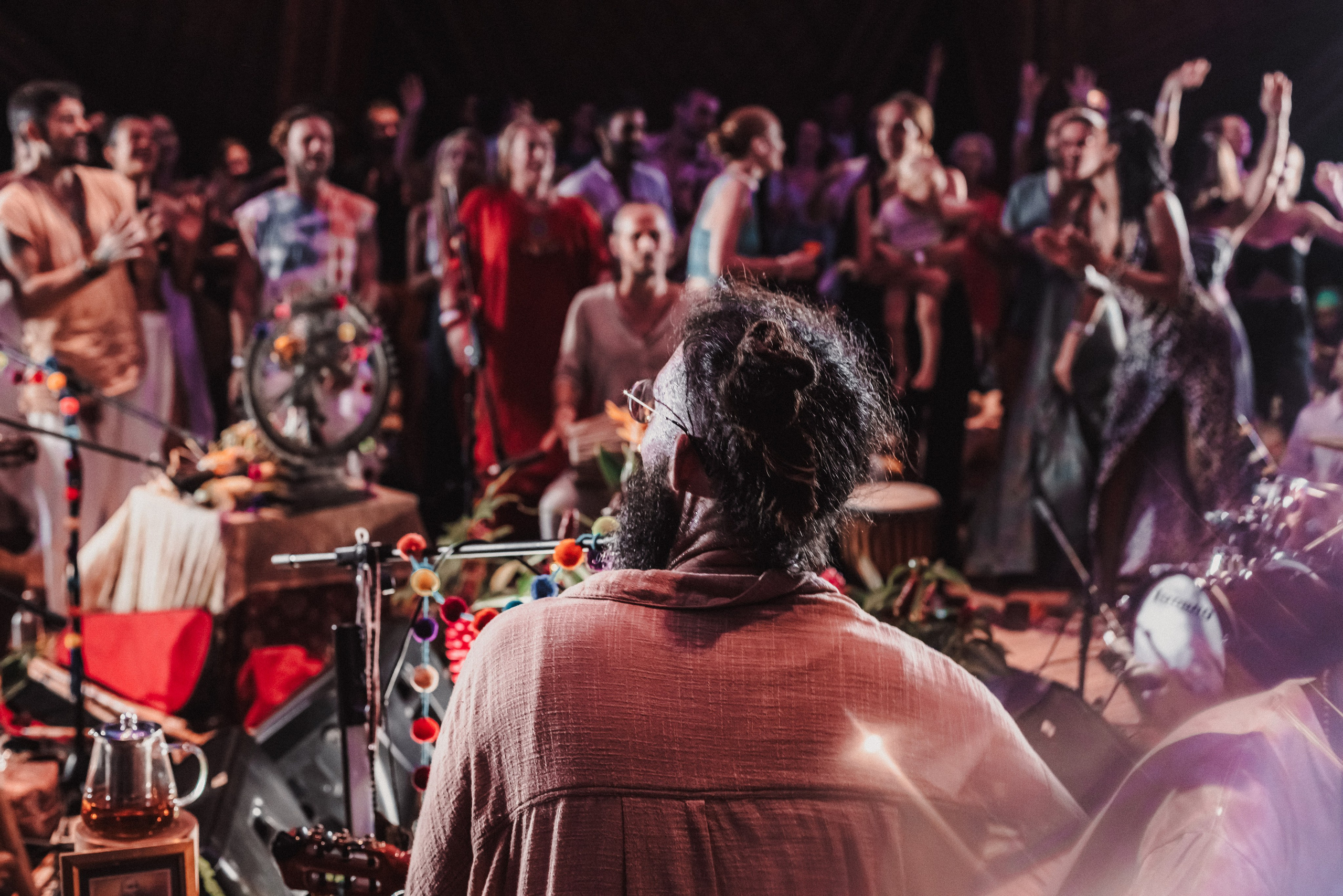 Hanuman Project kirtan at Alchemy march. Mariam Bagdasaryan