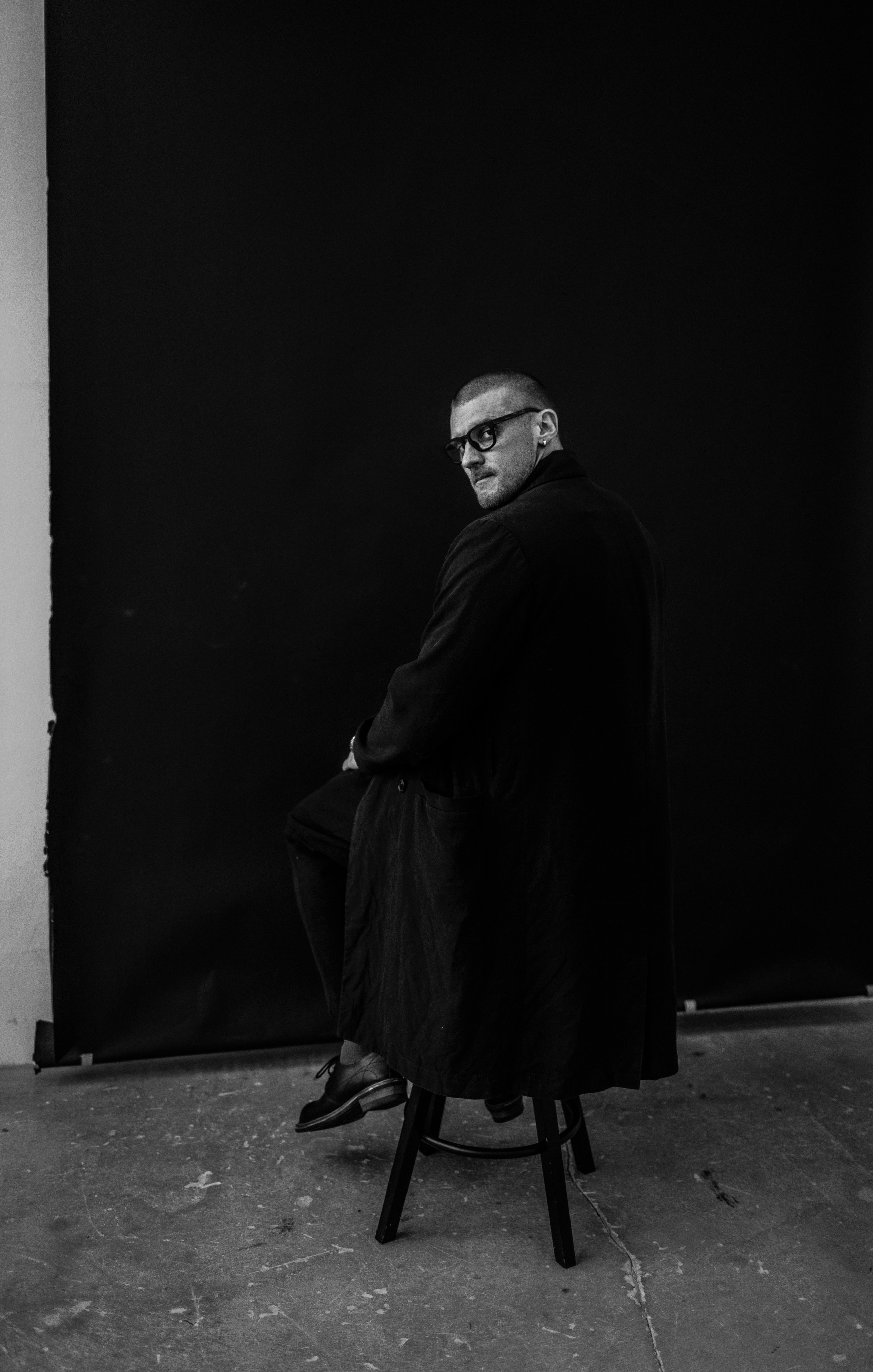 Фотограф Москва, мужские черно-белые портреты, раскройте свою индивидуальность.