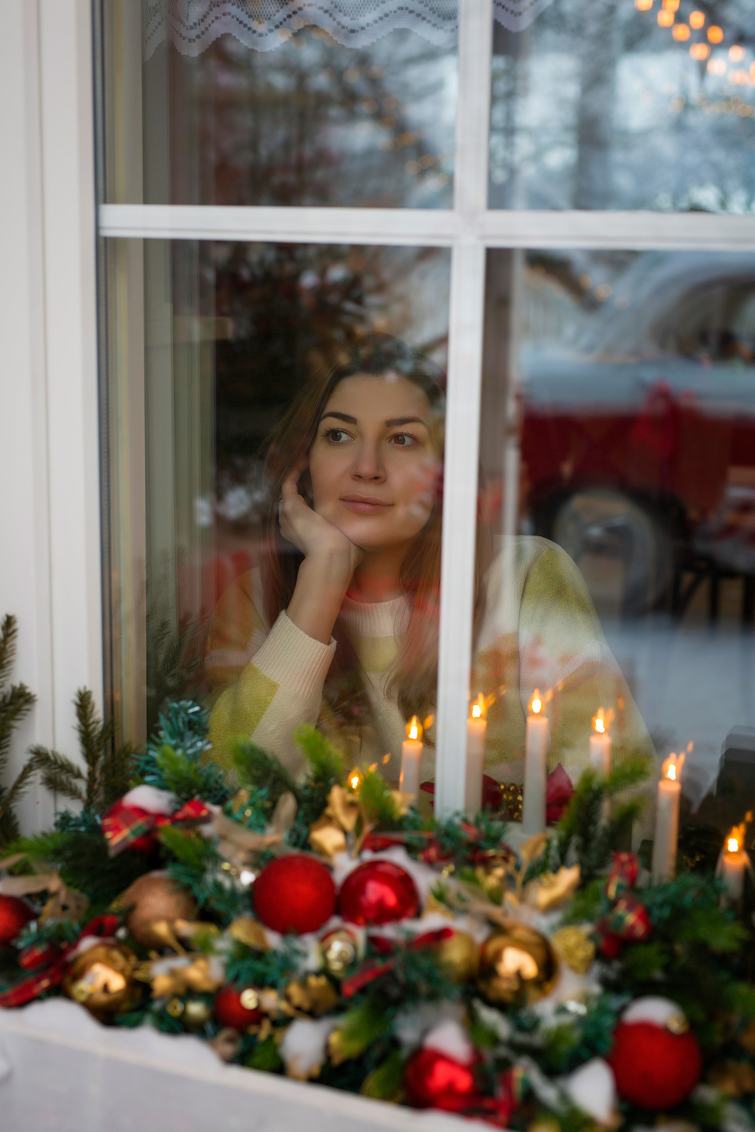 Новогодняя фотосессия на улице. Семейный и свадебный фотограф в Санкт-Петербурге Татьяна Швыкова