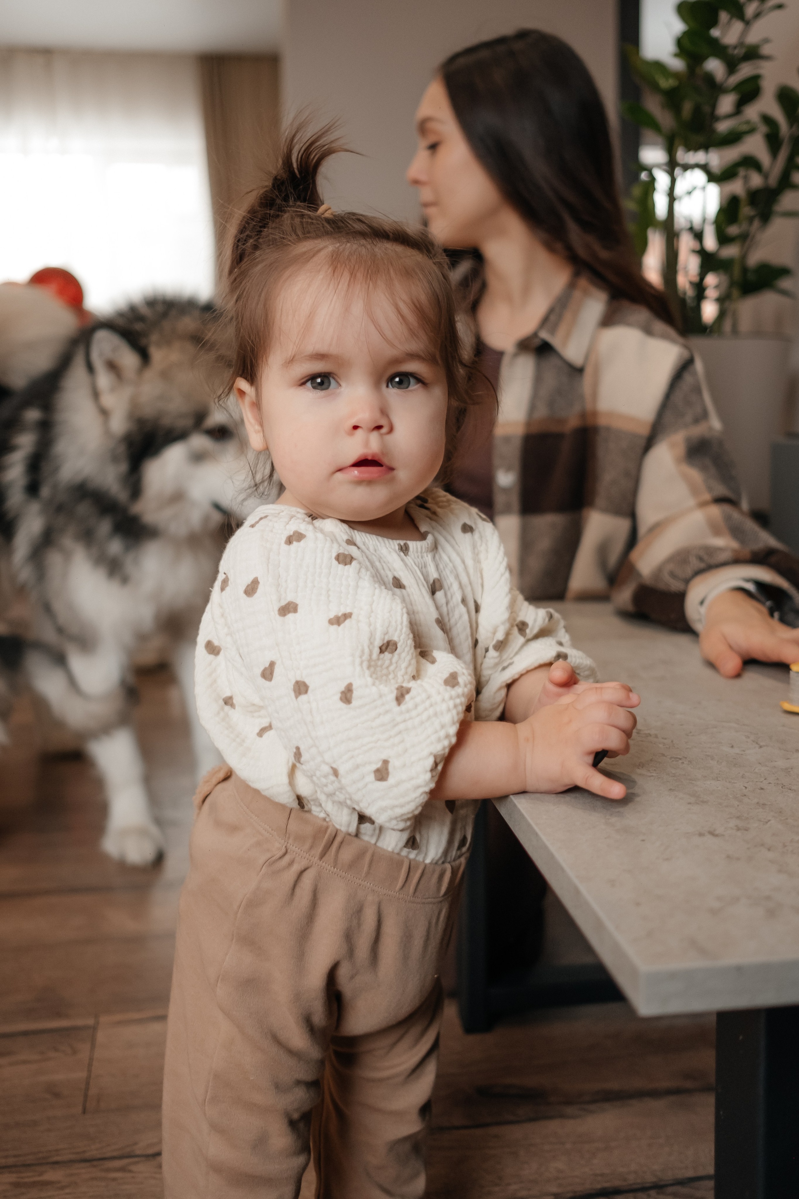 Катя, Саша и Еся | домашняя съемка. Фотограф в Новосибирске Диана Ильиных