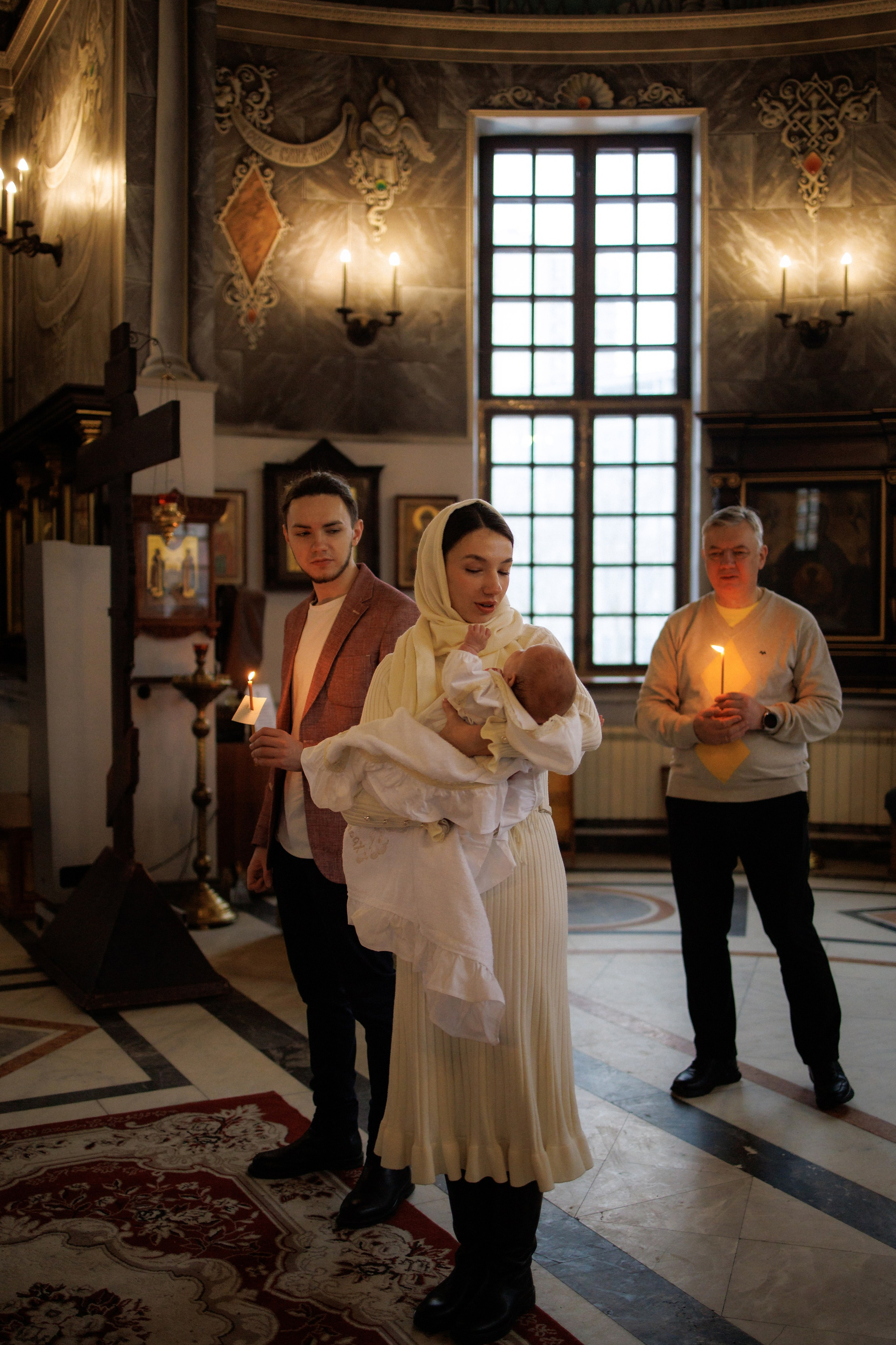 Фотосъемка Таинства Крещения. Фотограф Карпачан Анастасия