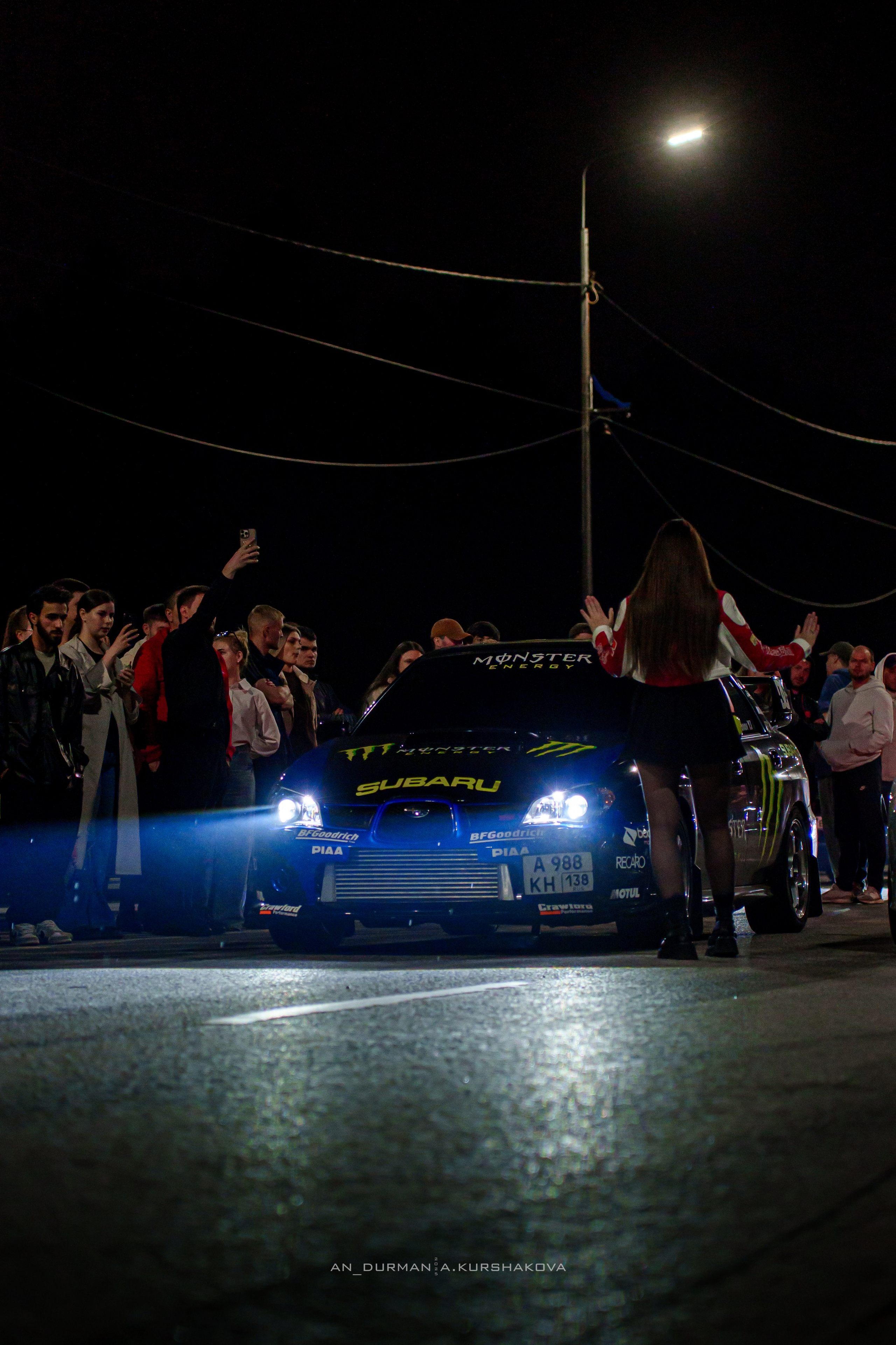 Night drag 25'. Фотограф, видеограф и пилот дрона на Байкале