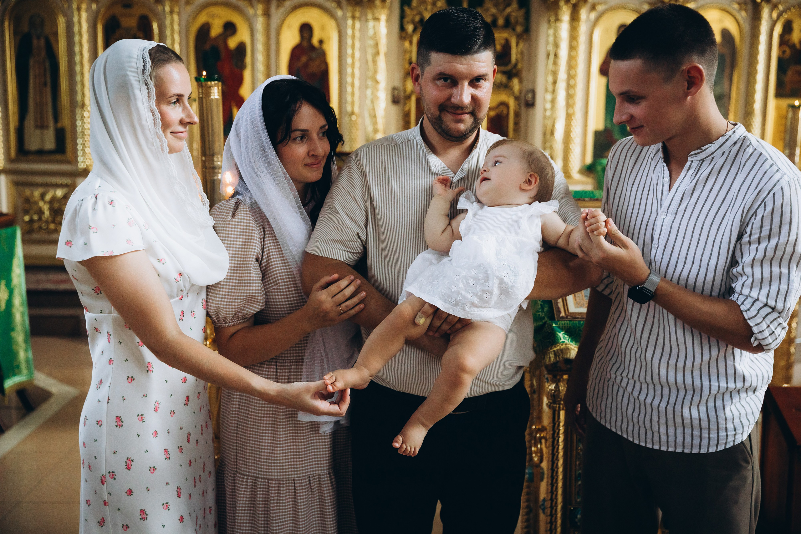 Крещение Анечки. Фотограф в Краснодаре Алла Потоцкая