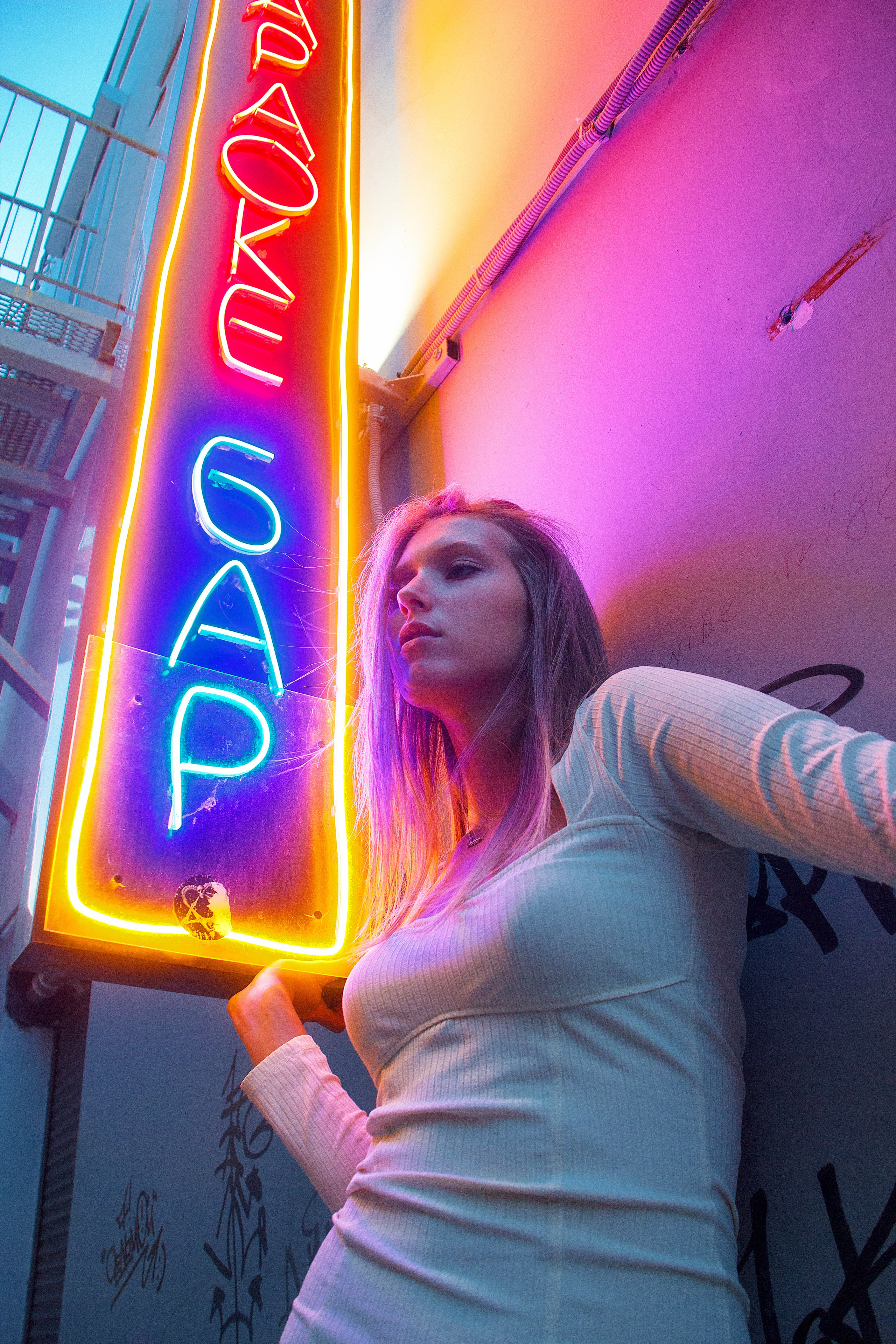 Модельный тест: Маша, часть 2 (уличная). Фотограф и видеограф в Омск/Москва Сащенко Лера