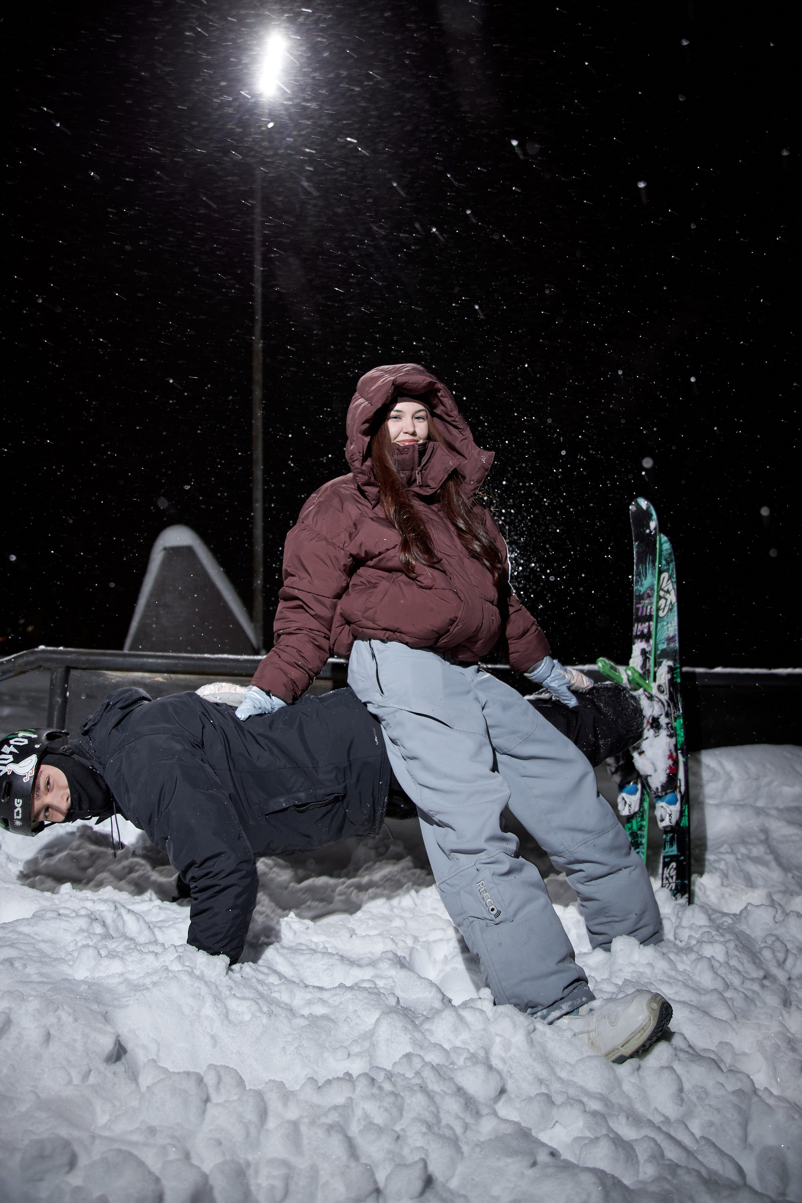 Сноубордисты. Фотограф Алексей Яковлев
