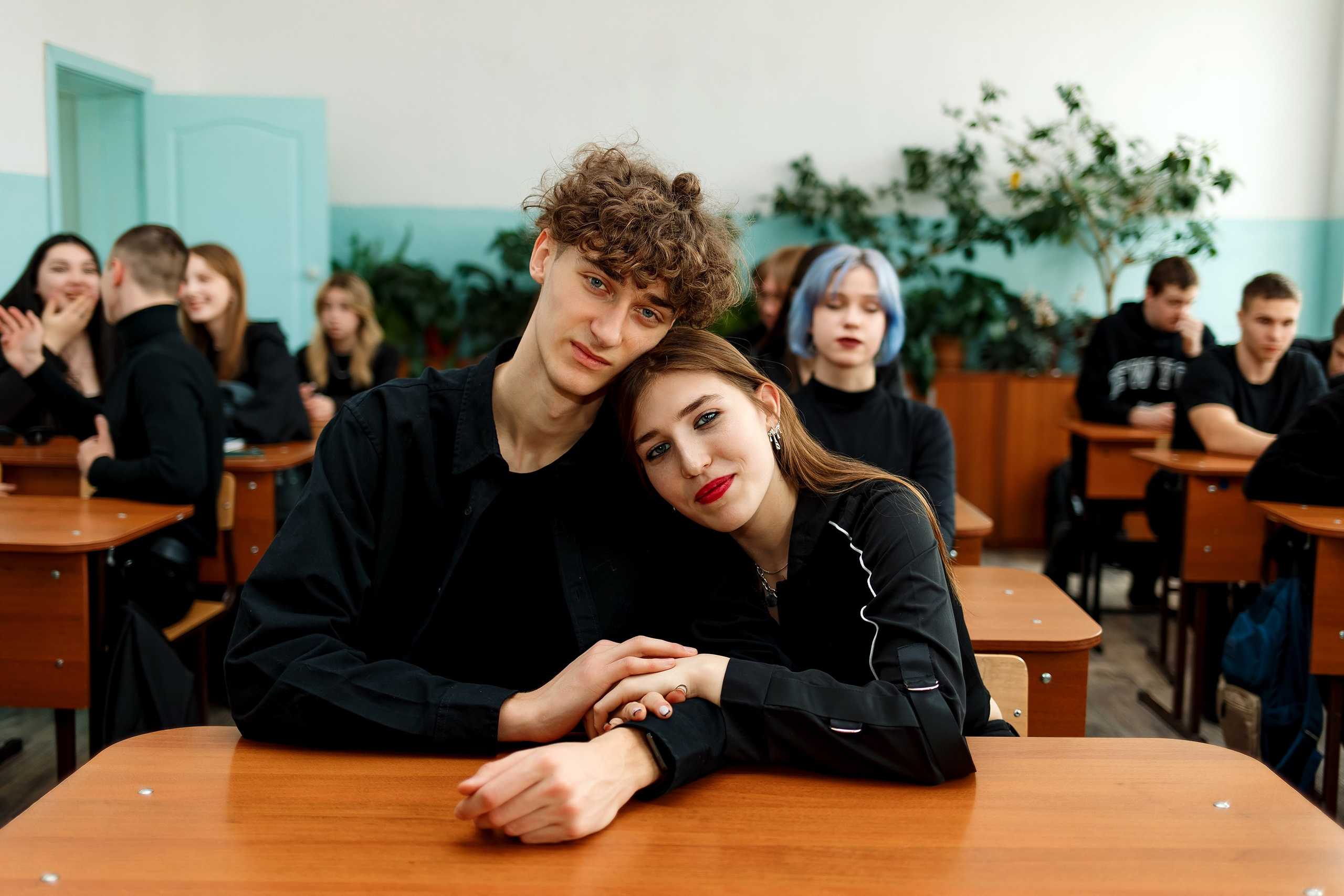 11 класс съемка в школе. Фотограф Любовь Корниенко, Примоский край