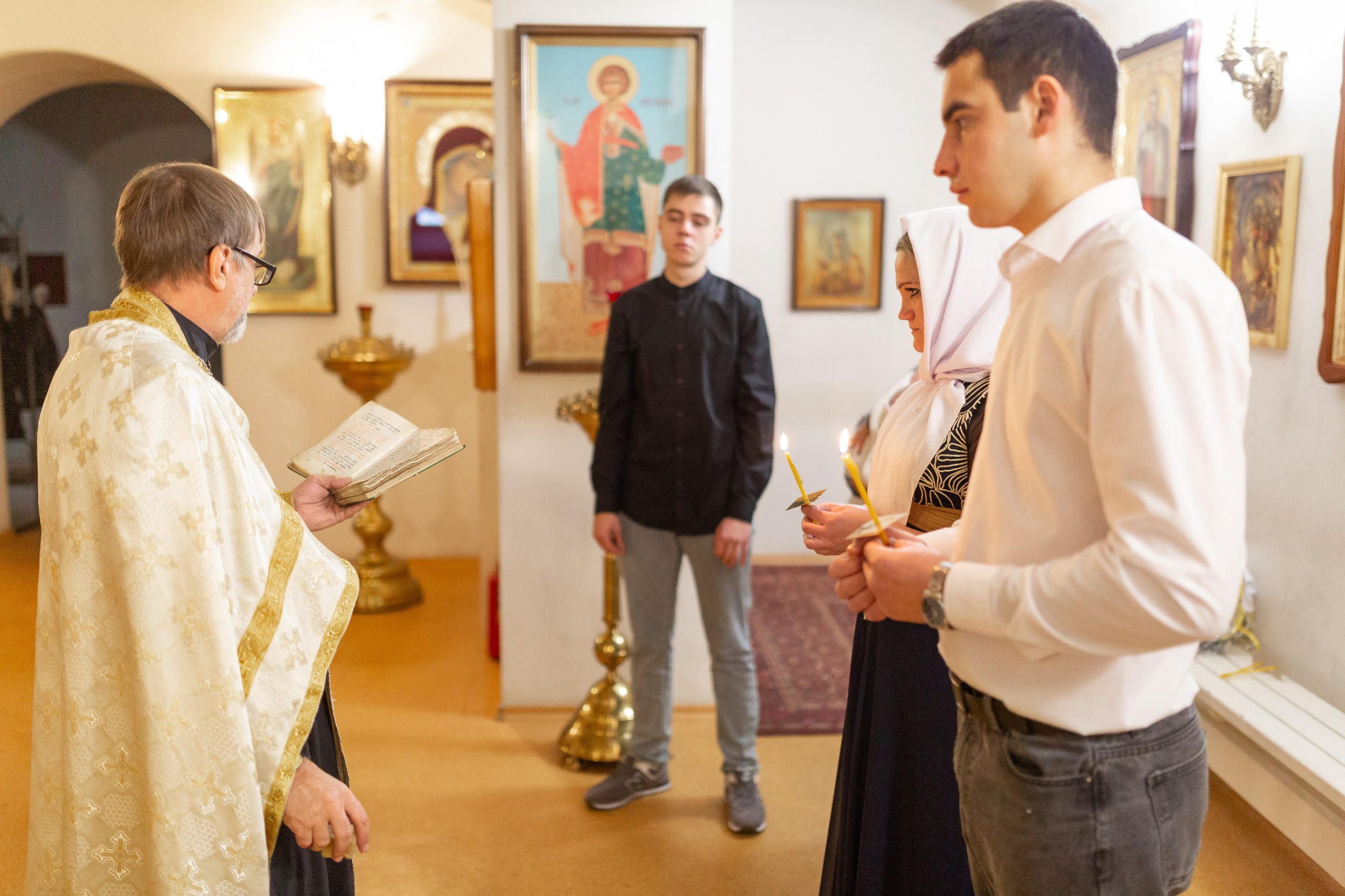 Таинство крещения. Фотограф Комаров Сергей