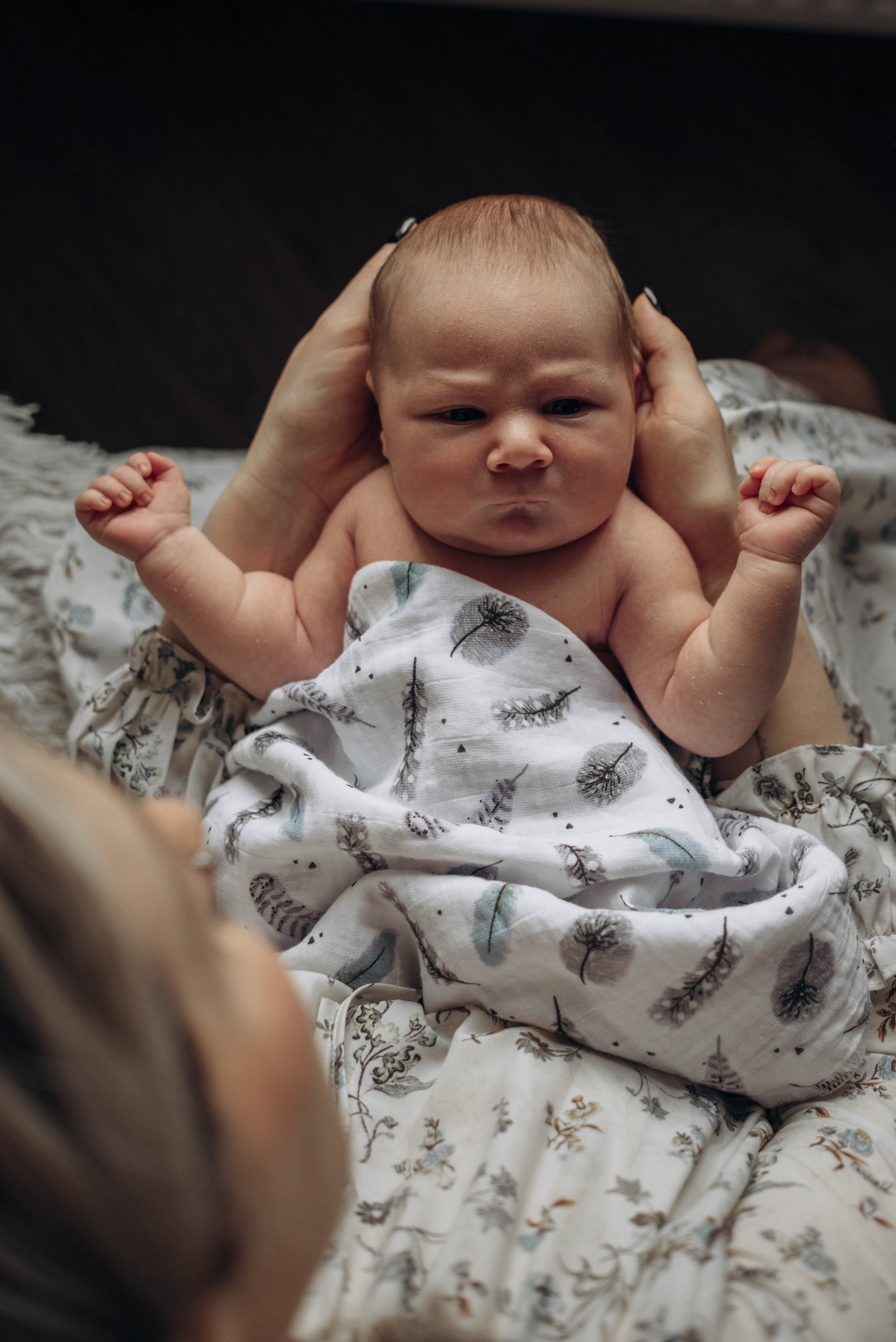 Большое маленькое чудо. Домашняя съемка новорожденного. Семейный фотограф в Железнодорожном Масаева Елена