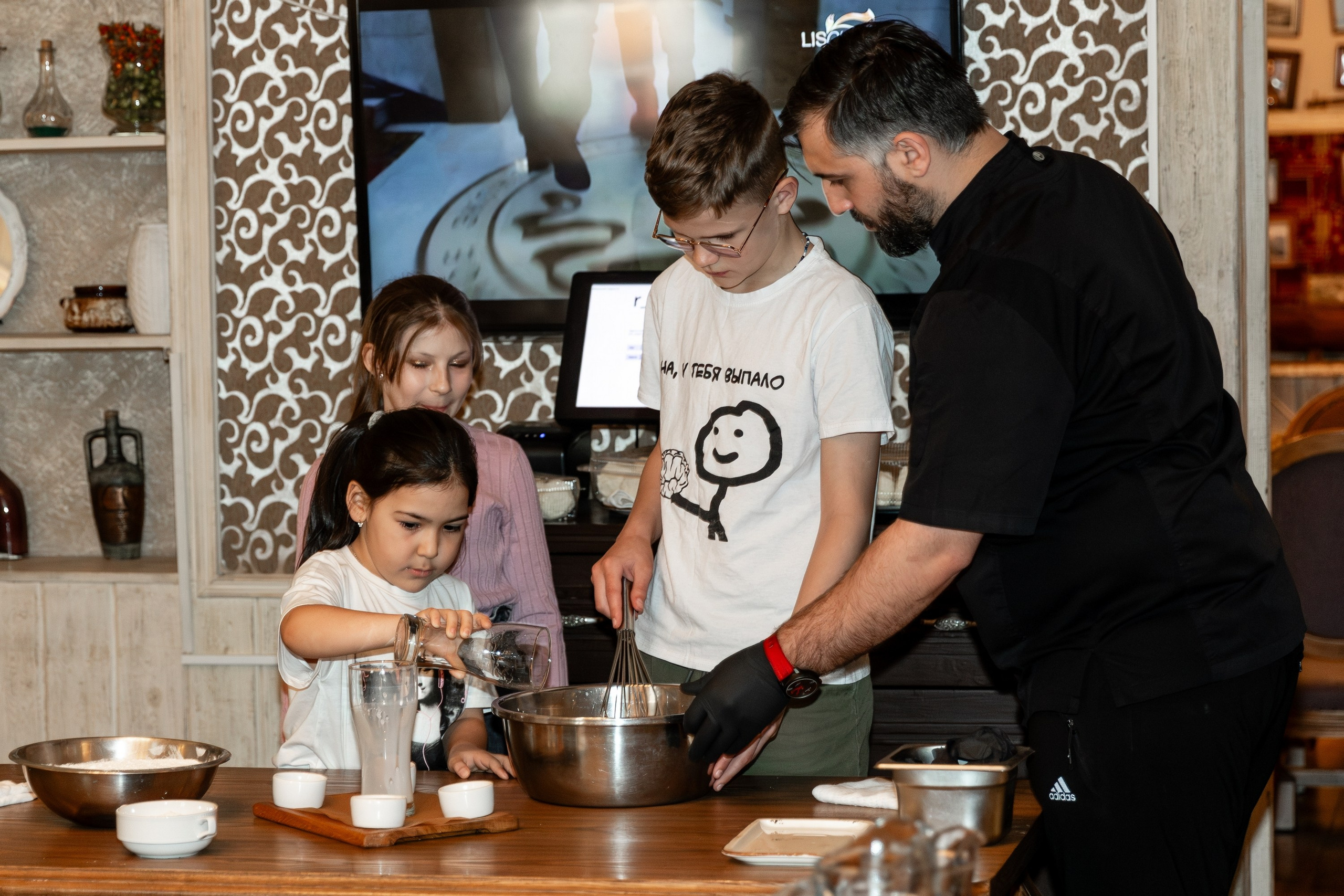 Кулинарный мастер-класс (Оджахури). Татьяна Чернышова свадебный фотограф Москва