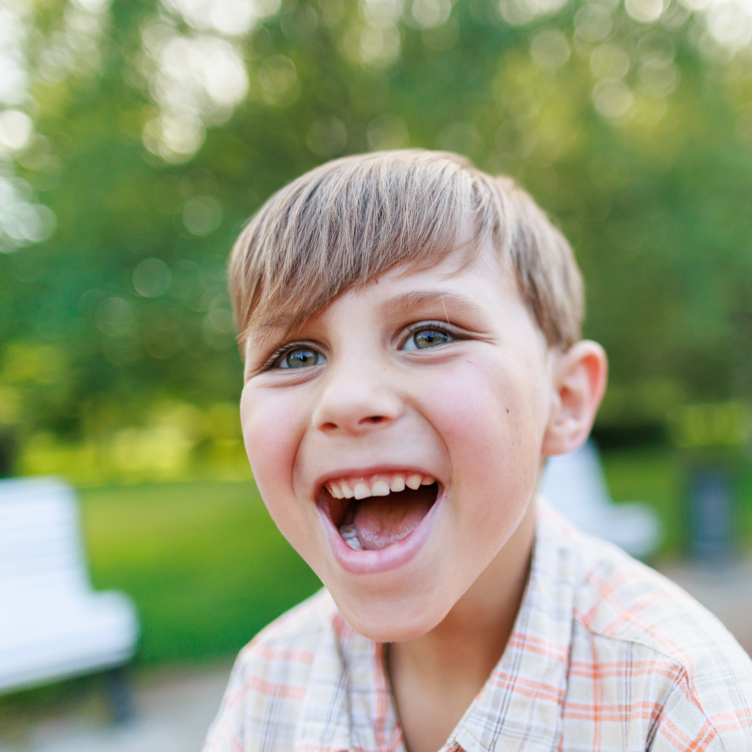 Детская фотосессия в парке