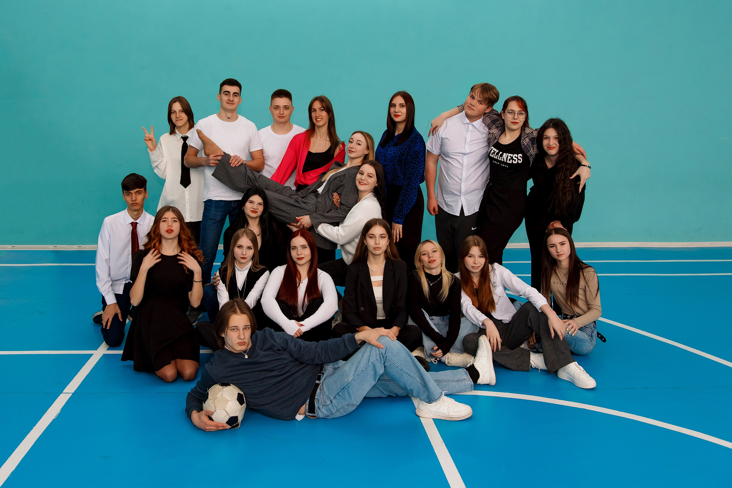 11 класс с. Барабаш. Фотограф Любовь Корниенко, Примоский край