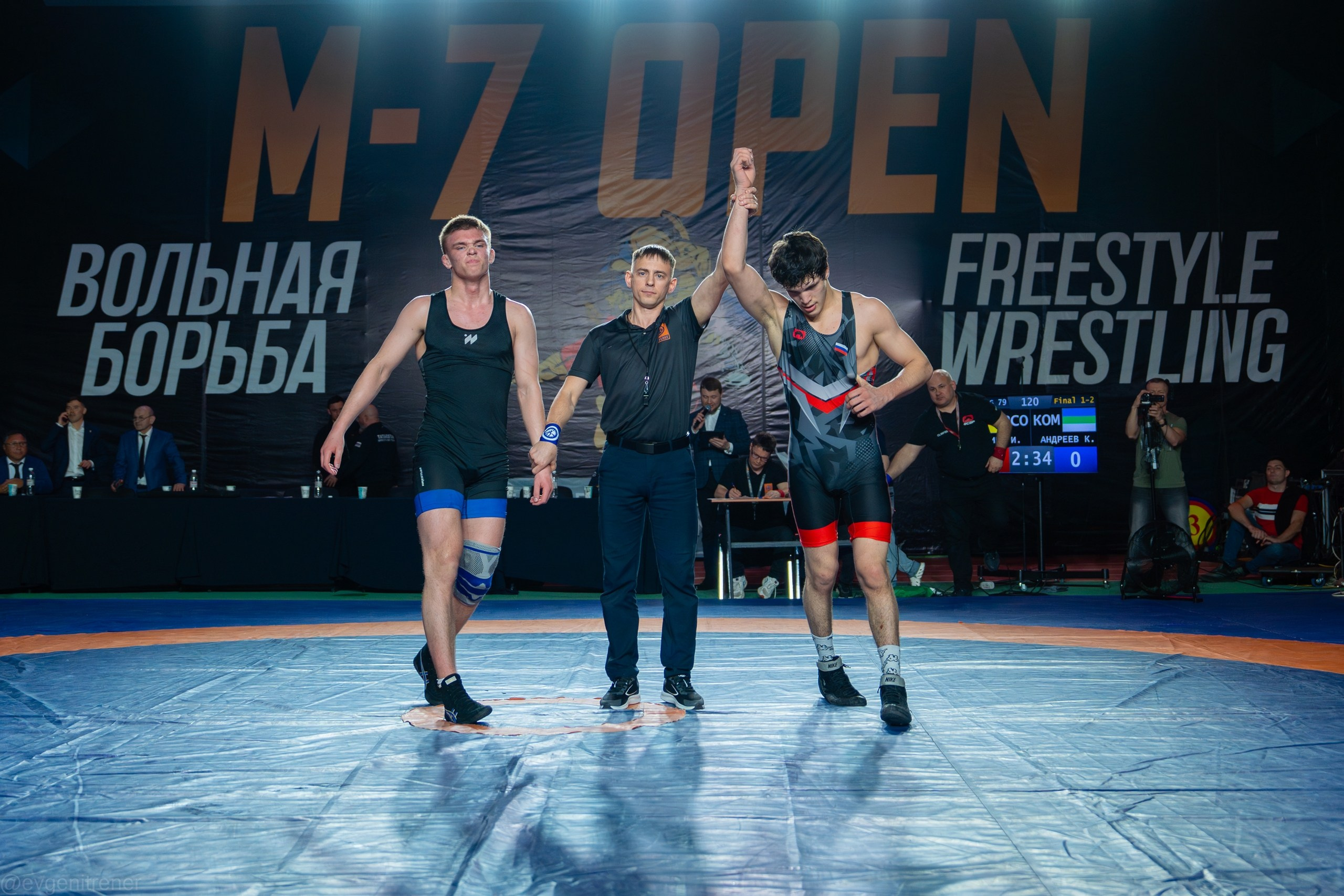 Всероссийский турнир по «Вольной борьбе». M-7 OPEN-14. г. Нижнекамск 28.03.26. Евгений | Спорт Фото в Татарстане