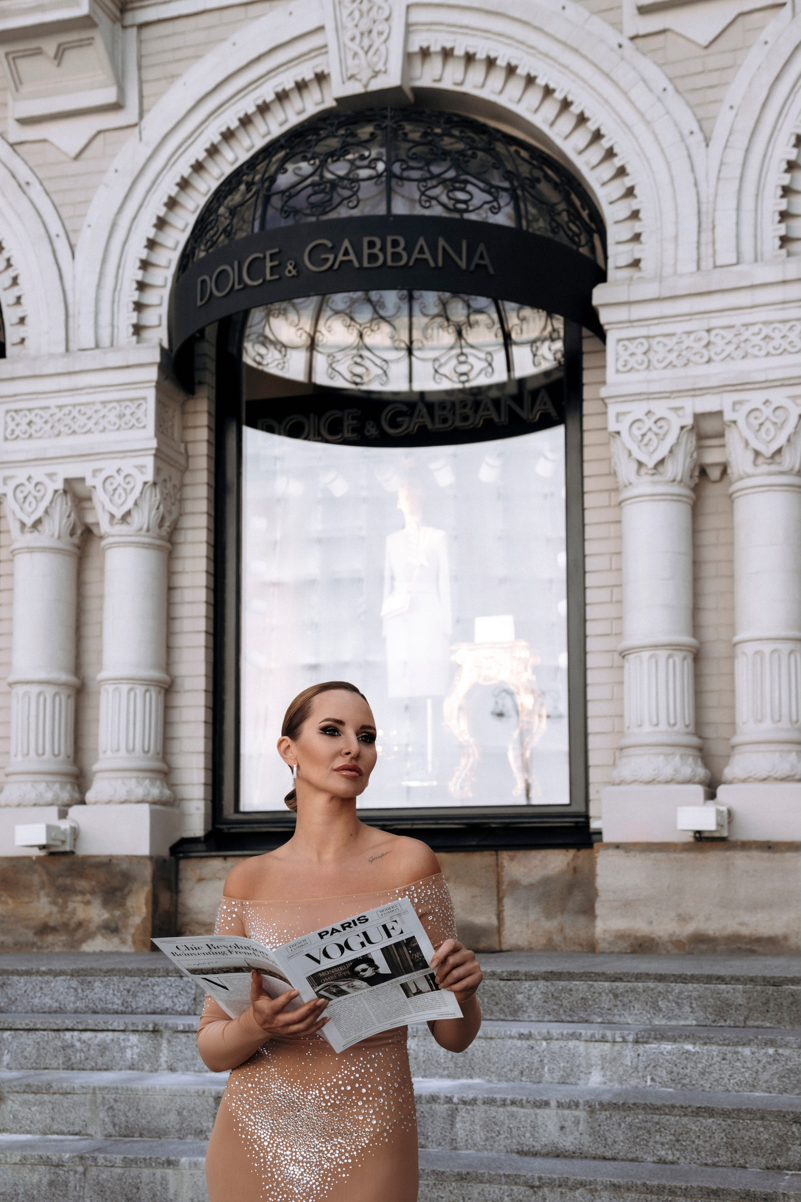 Дарья Боуарафа (Платье Возрождённая). Фотограф Ирина Красса